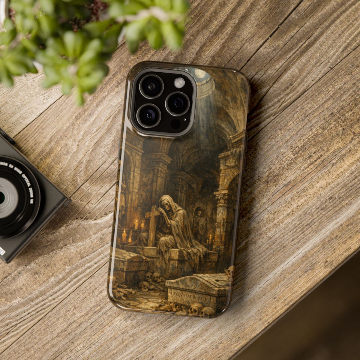 Catacomb Chronicles Phone Case - Mockup 4