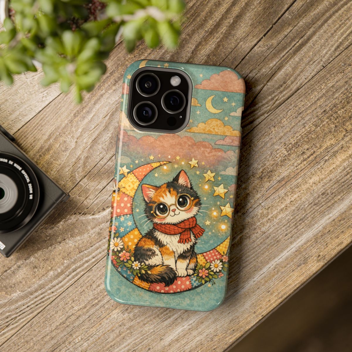 Charming Cat Phone Case - Mockup 4