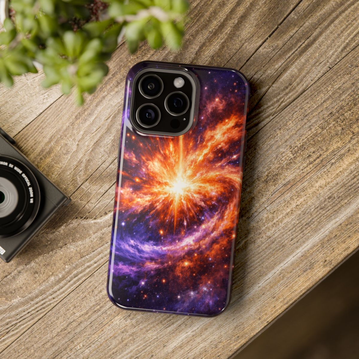 Epic Supernova  Magnetic Phone Case - Mockup 4