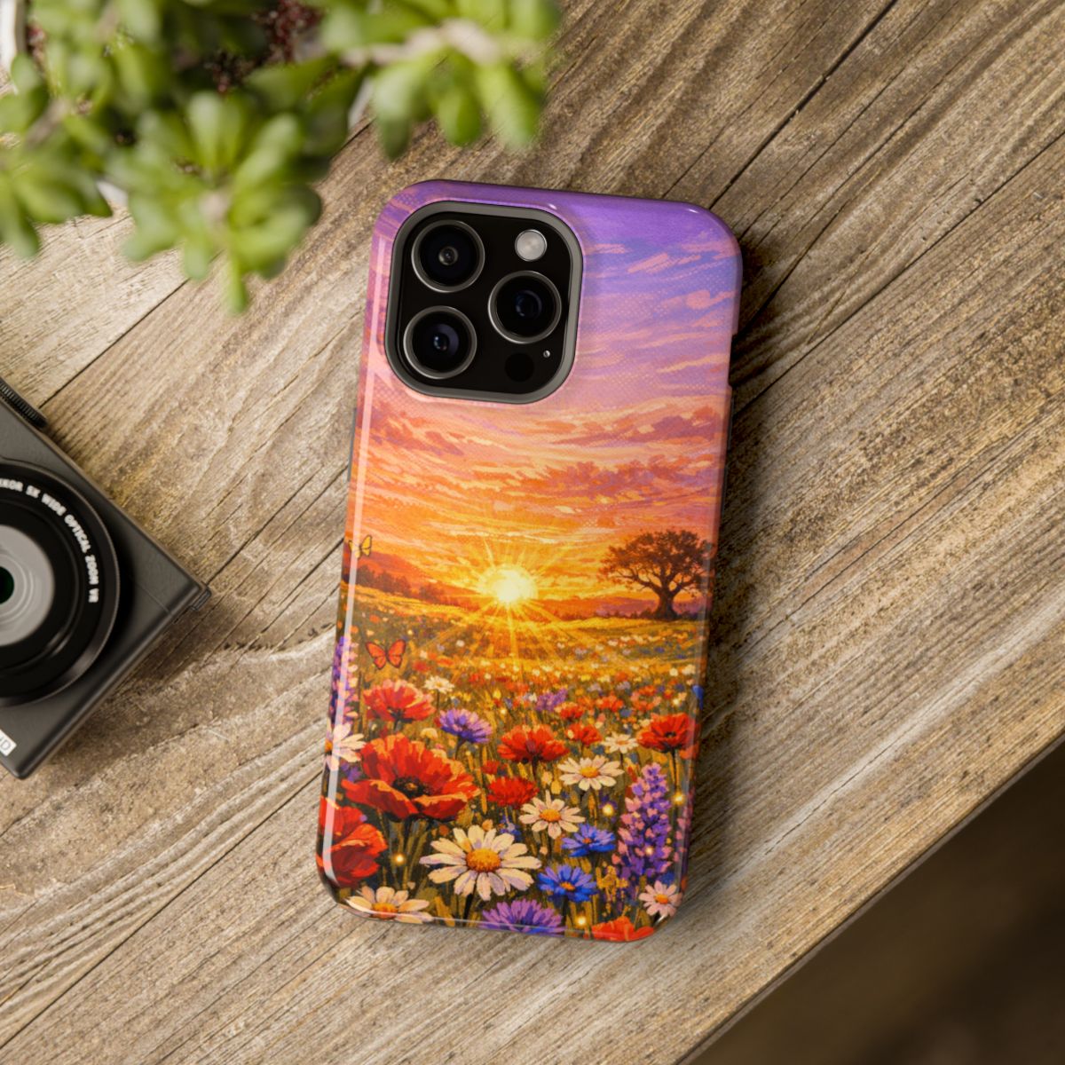 Meadow Twilight Delight Phone Case - Mockup 4