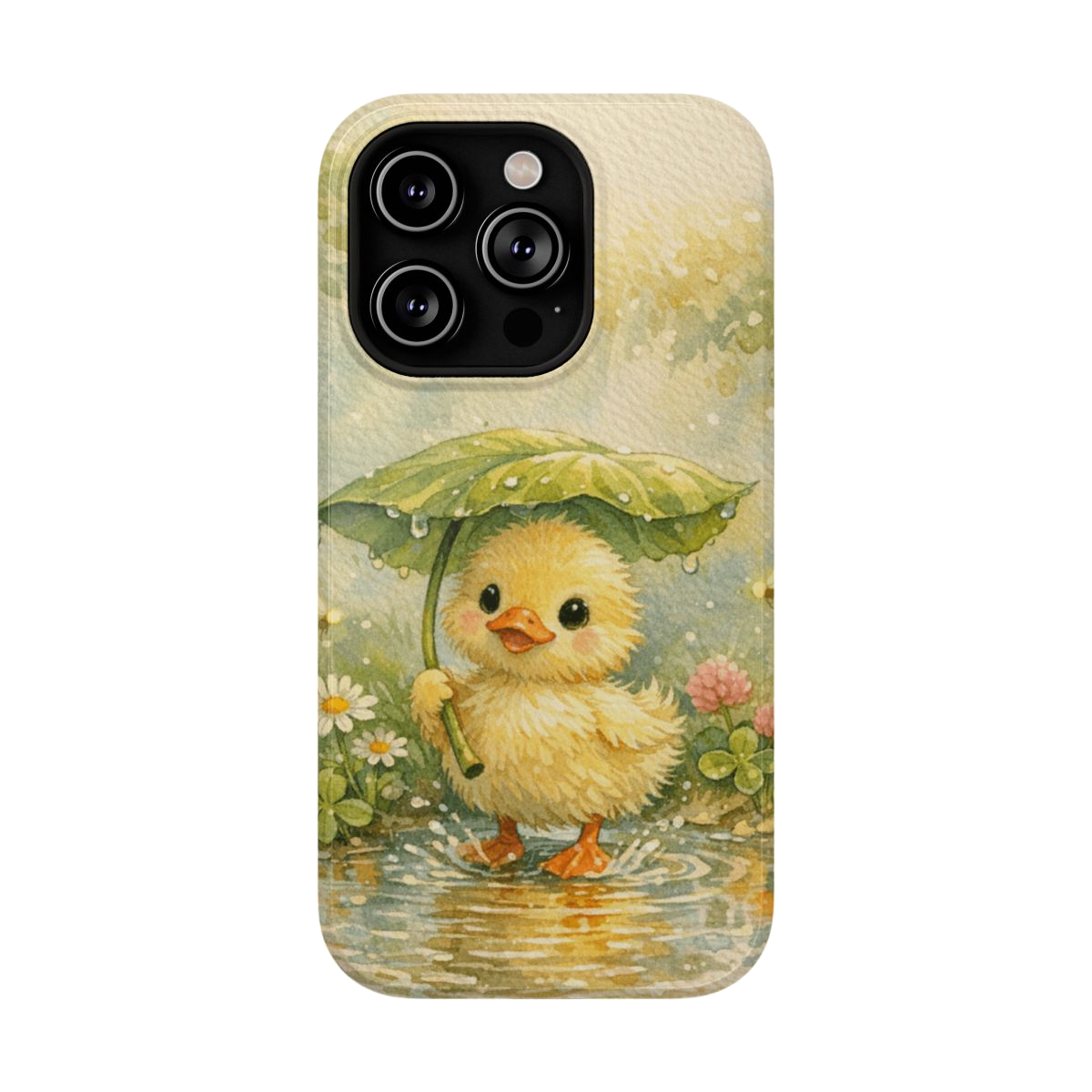 Whimsical Duck Delight Phone Case - iPhone 14 Pro