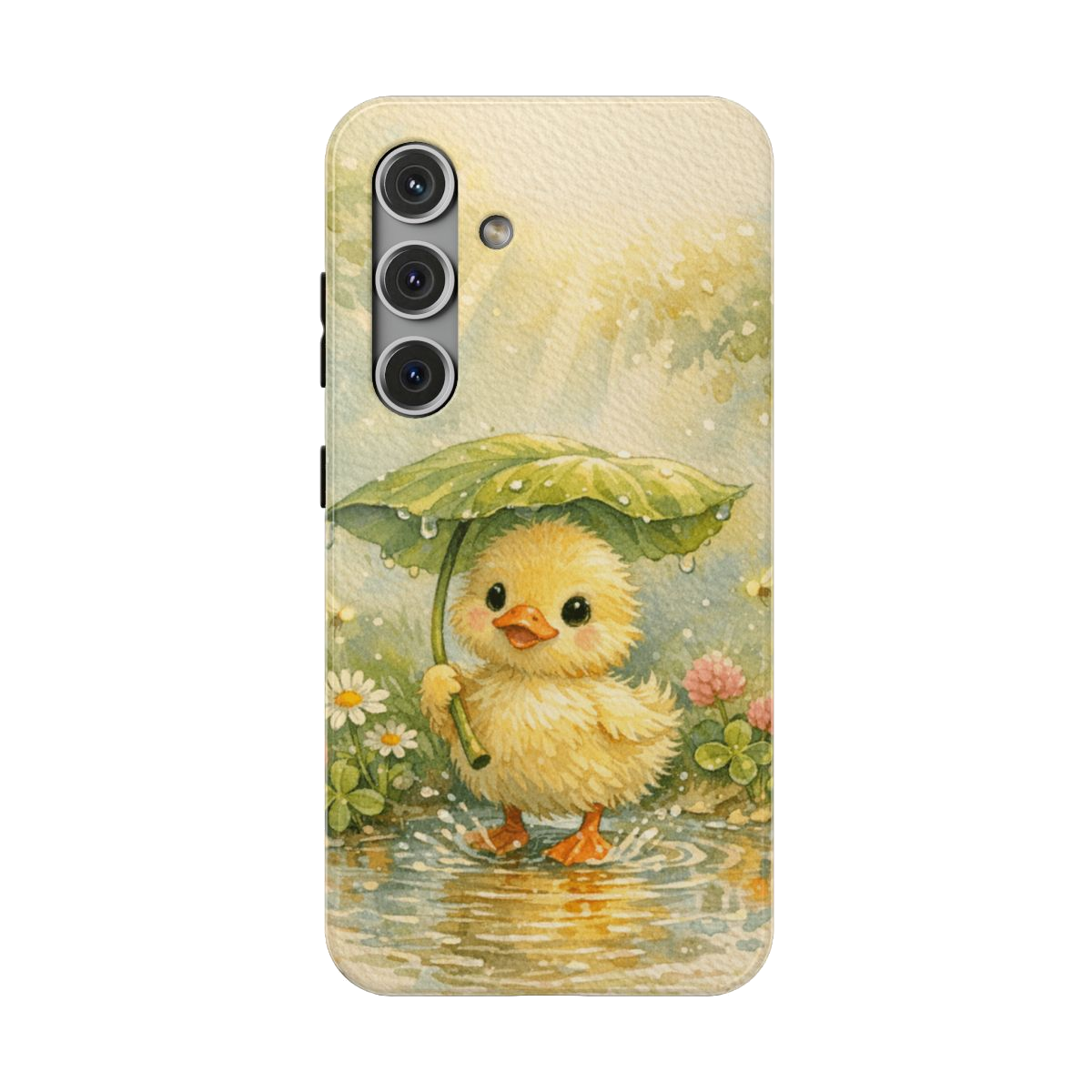 Whimsical Duck Delight Phone Case - Samsung Galaxy S24