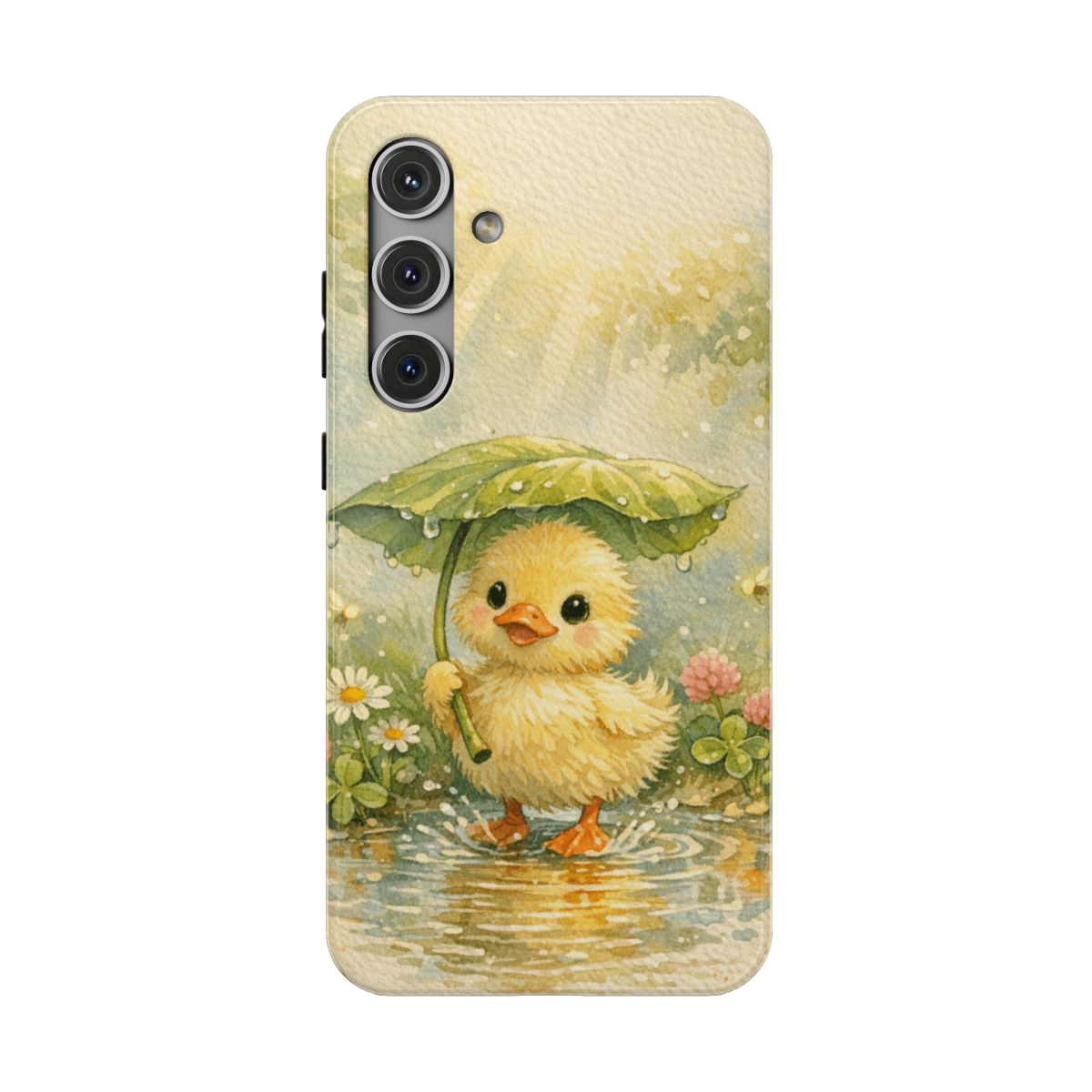 Whimsical Duck Delight Phone Case - Samsung Galaxy S24 Plus
