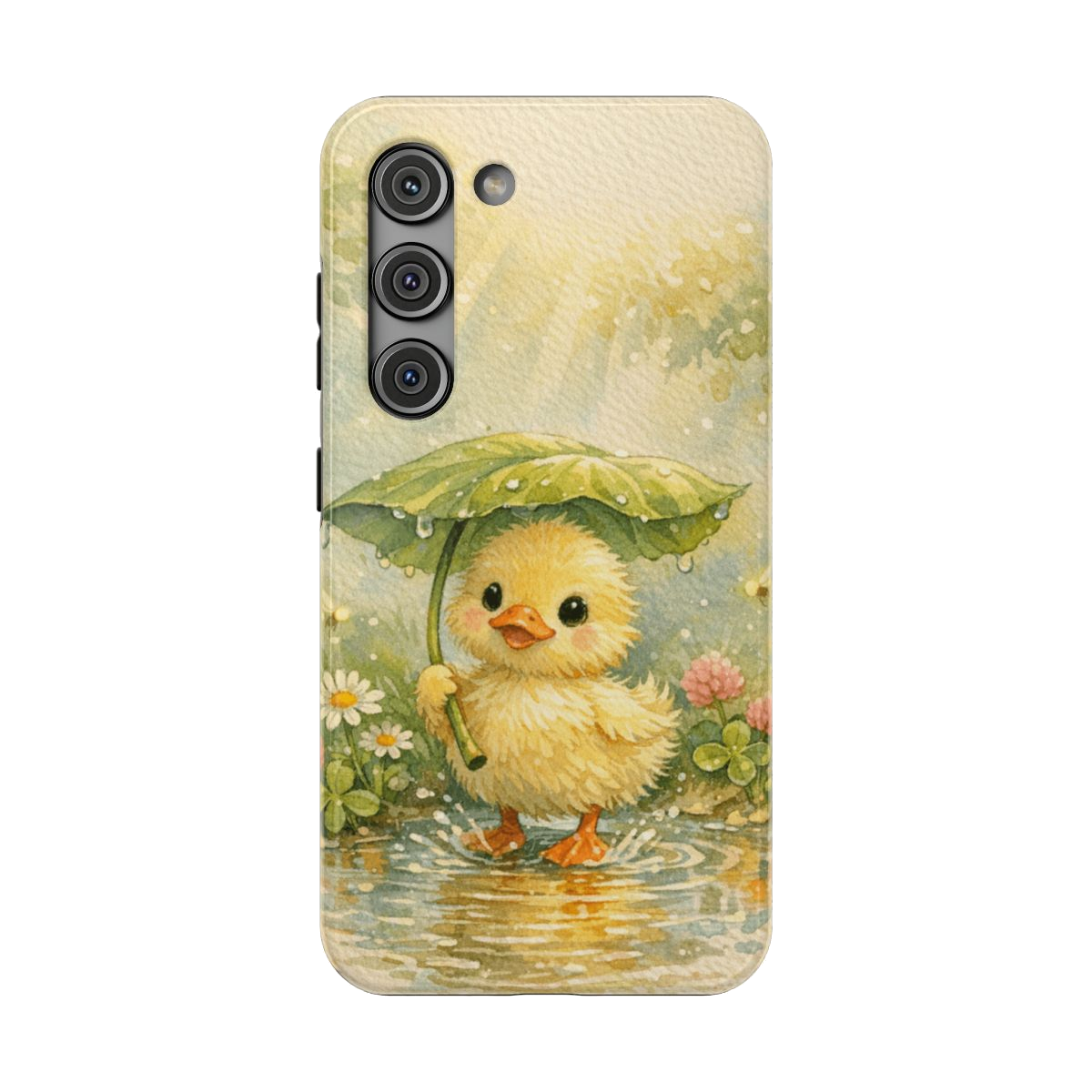 Whimsical Duck Delight Phone Case - Samsung Galaxy S23