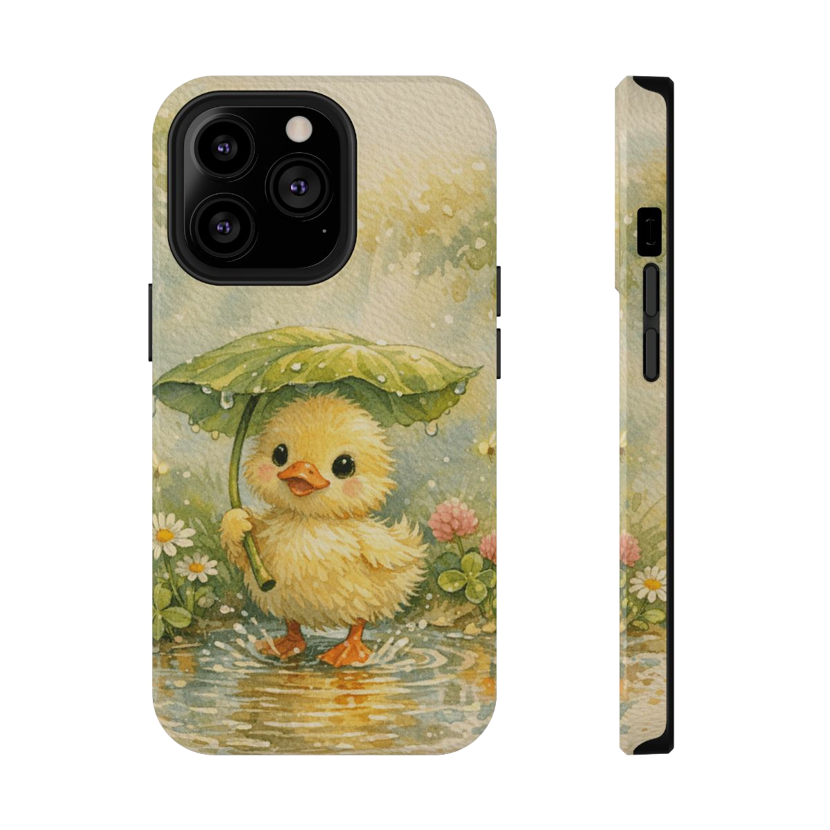 Whimsical Duck Delight Phone Case - iPhone 13 Pro