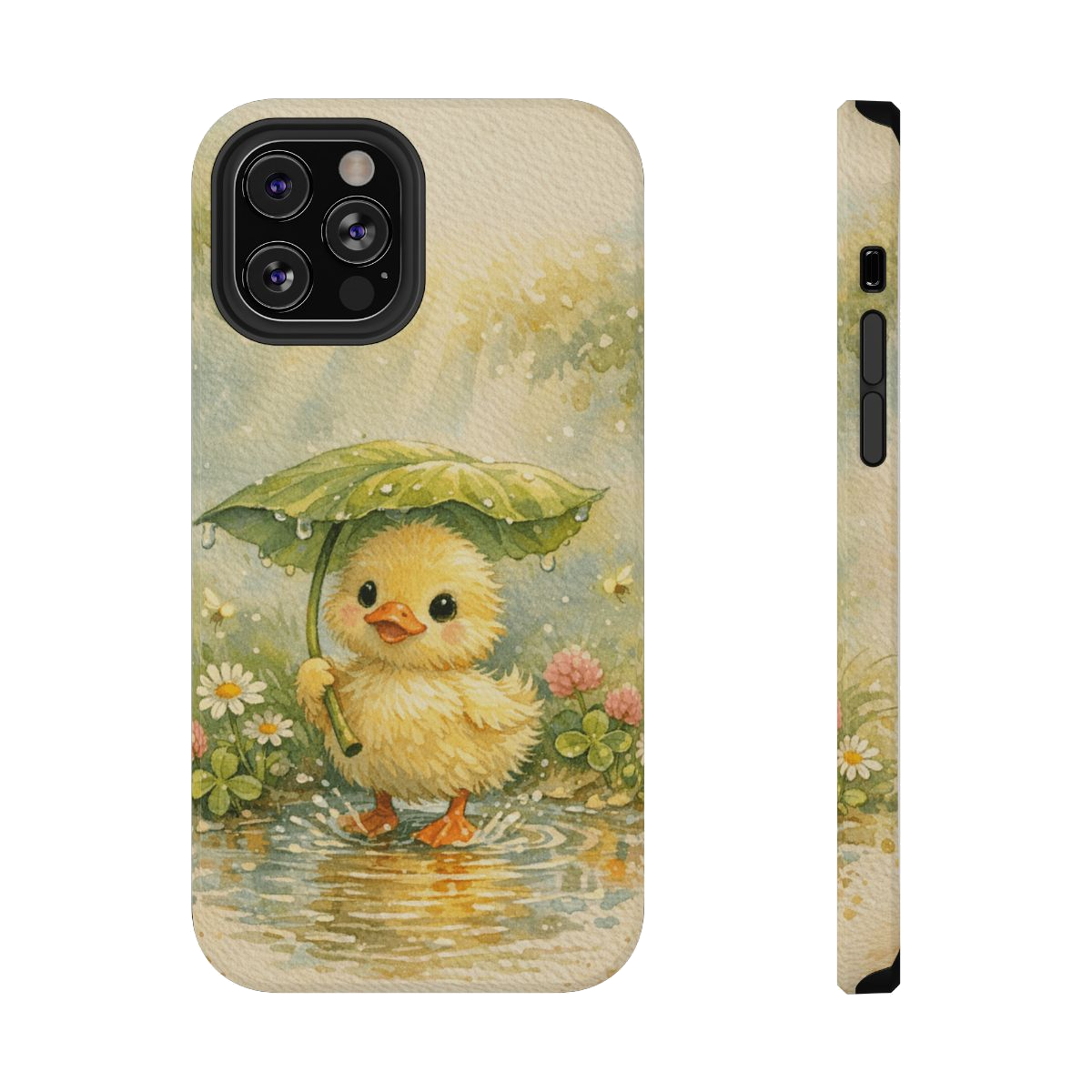 Whimsical Duck Delight Phone Case - iPhone 12 Pro