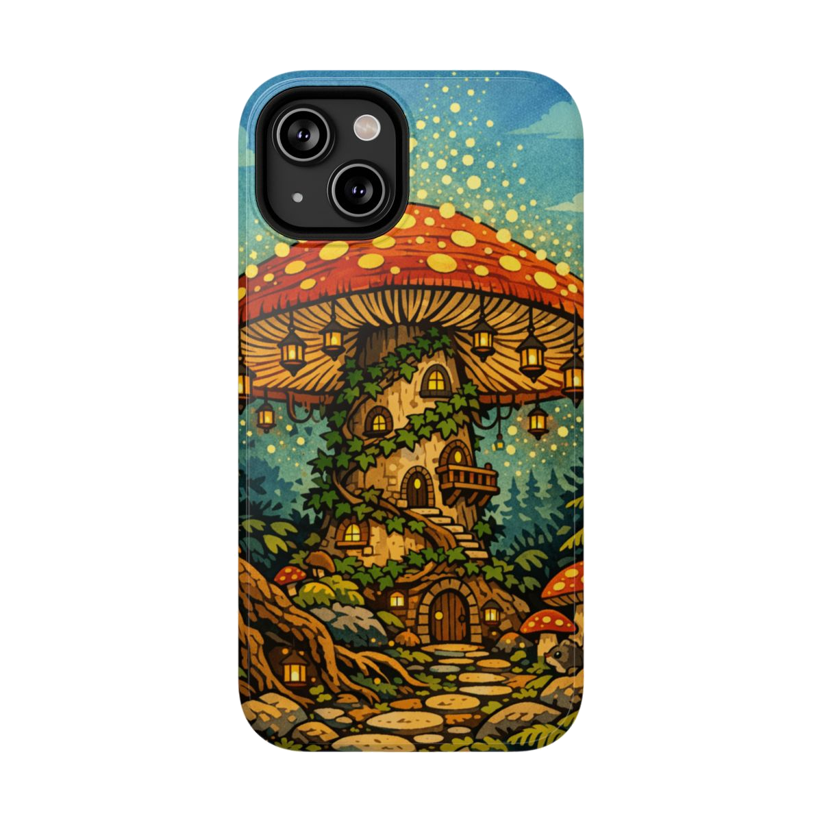 Enchanted Mushroom Haven Phone Case - iPhone 14