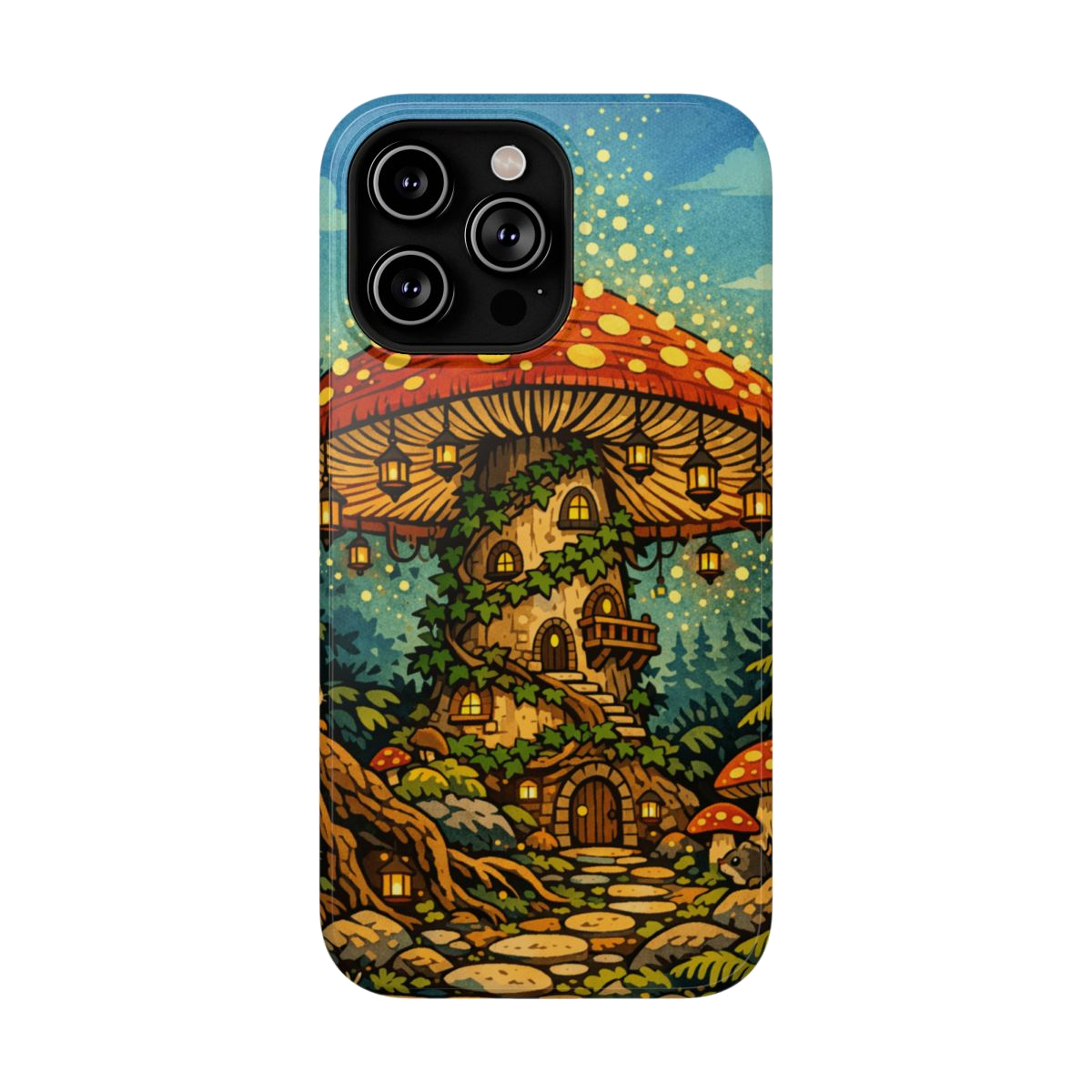 Enchanted Mushroom Haven Phone Case - iPhone 14 Pro Max