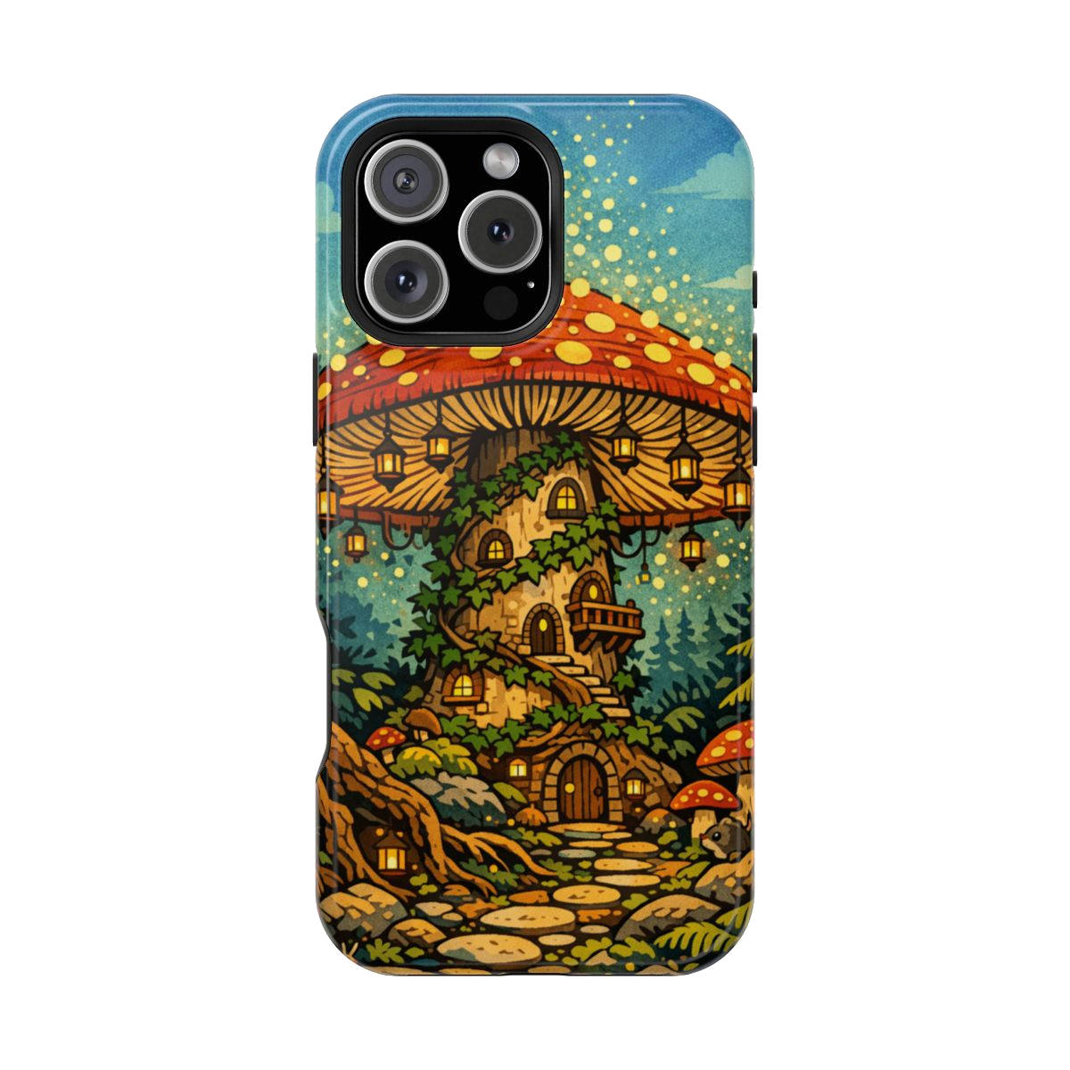 Enchanted Mushroom Haven Phone Case - iPhone 16 Pro Max