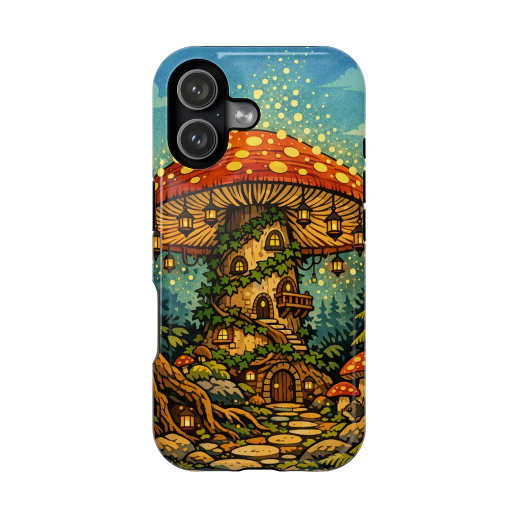 Enchanted Mushroom Haven Phone Case - iPhone 17