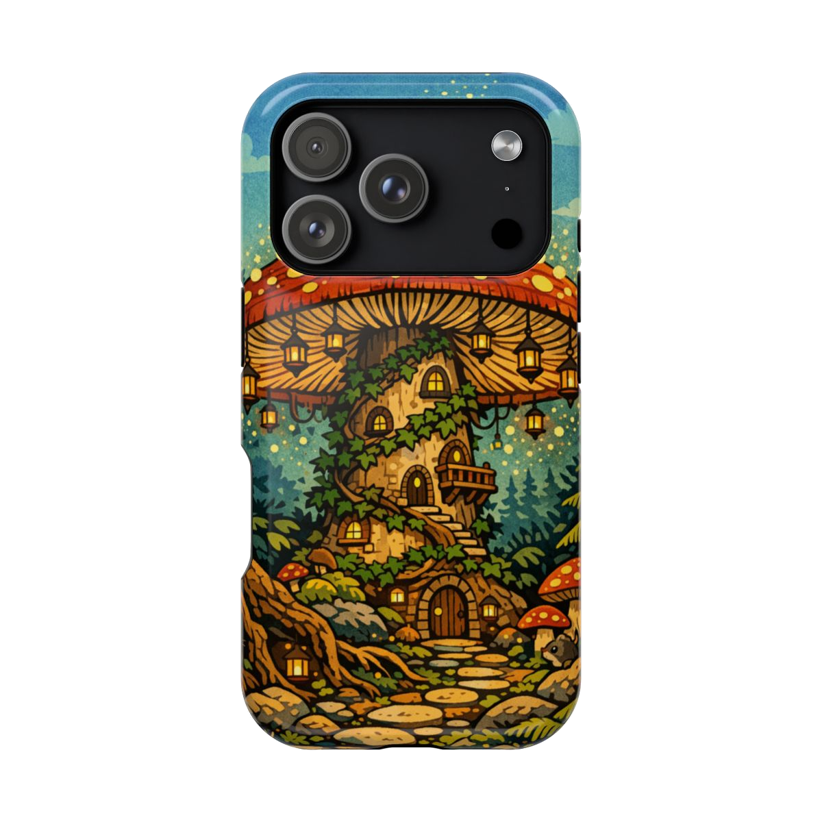 Enchanted Mushroom Haven Phone Case - iPhone 17 Pro