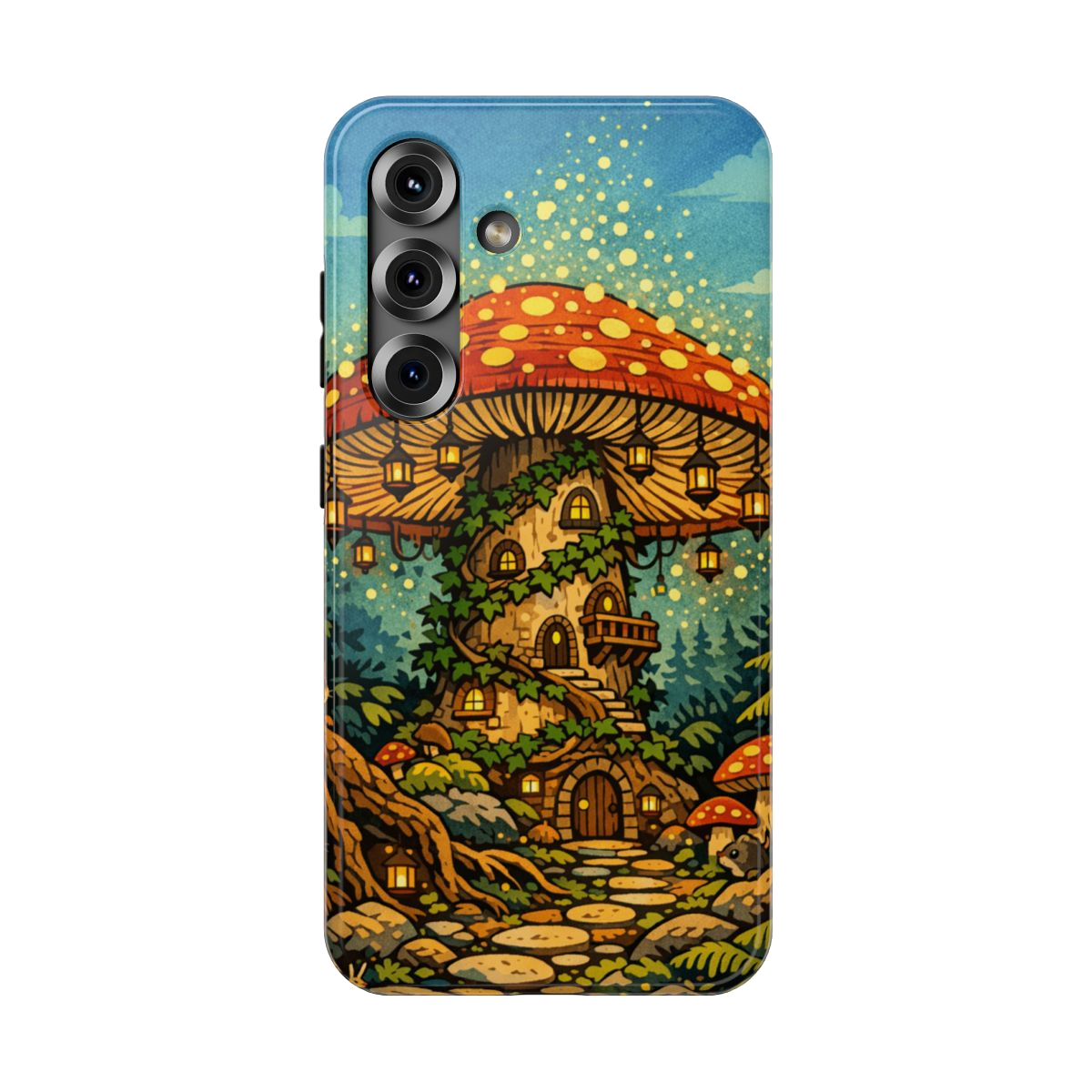 Enchanted Mushroom Haven Phone Case - Samsung Galaxy S25