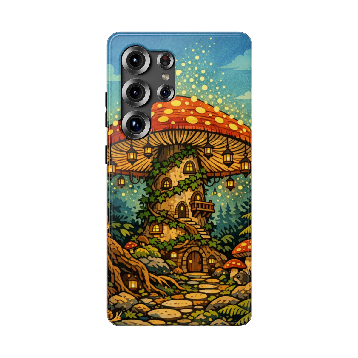 Enchanted Mushroom Haven Phone Case - Samsung Galaxy S25 Ultra