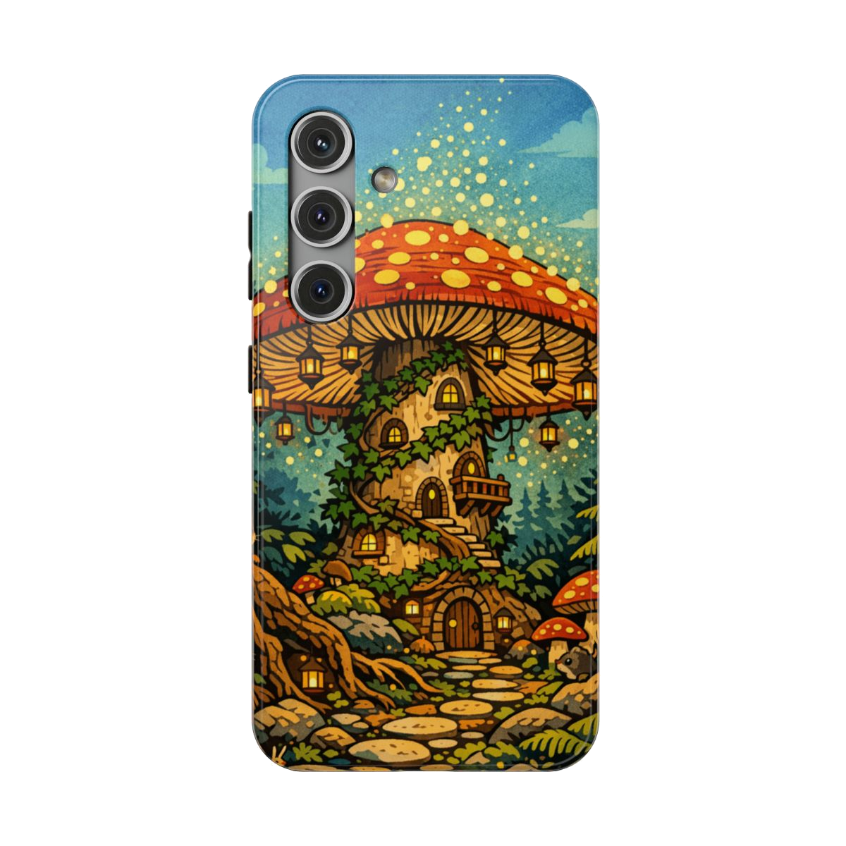 Enchanted Mushroom Haven Phone Case - Samsung Galaxy S24