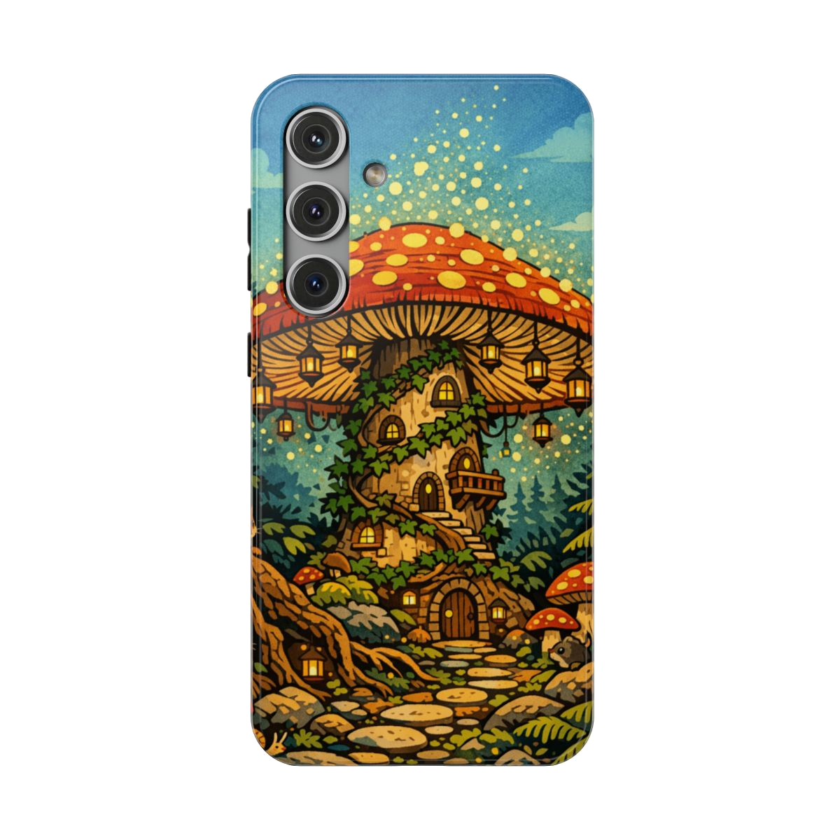 Enchanted Mushroom Haven Phone Case - Samsung Galaxy S24 Plus