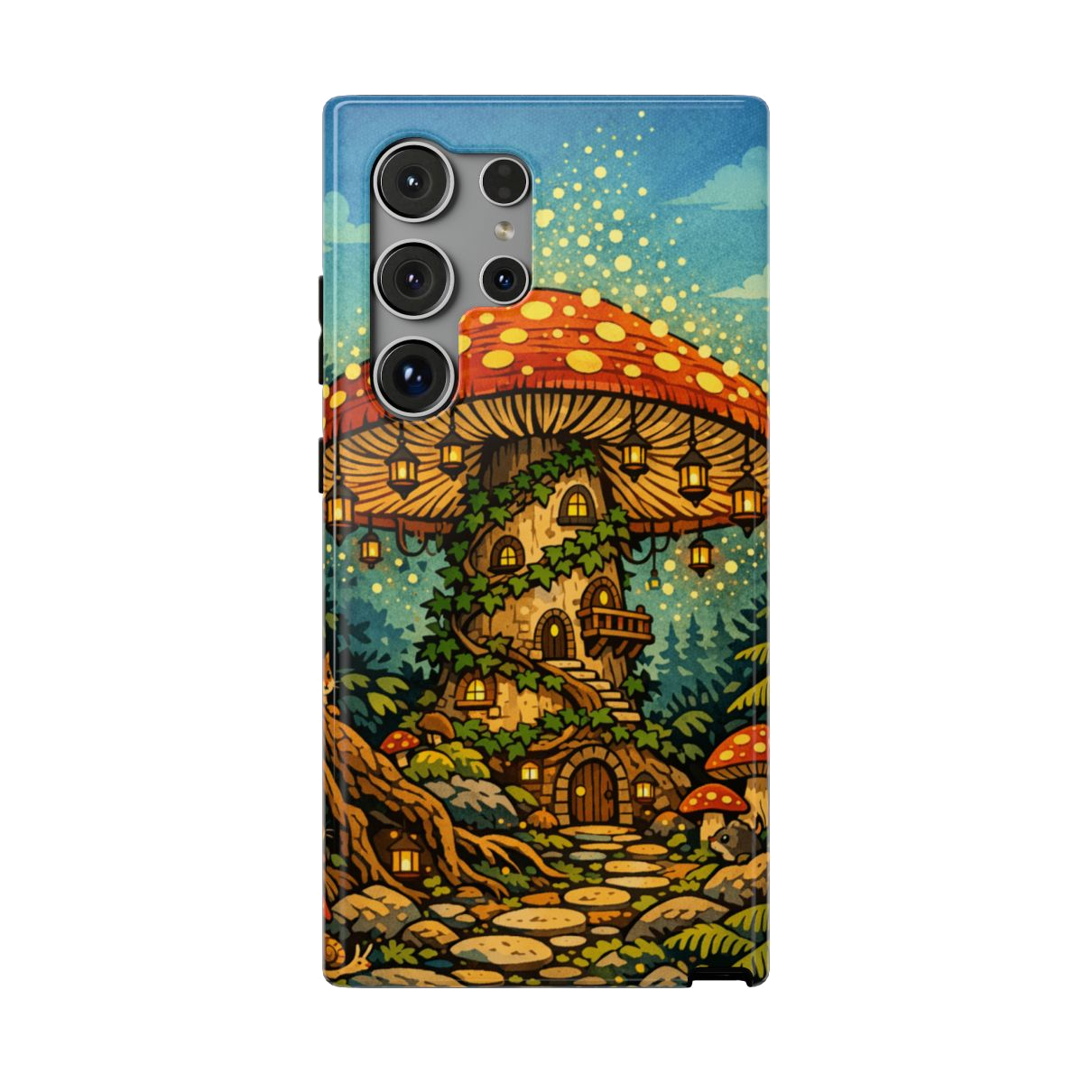 Enchanted Mushroom Haven Phone Case - Samsung Galaxy S24 Ultra