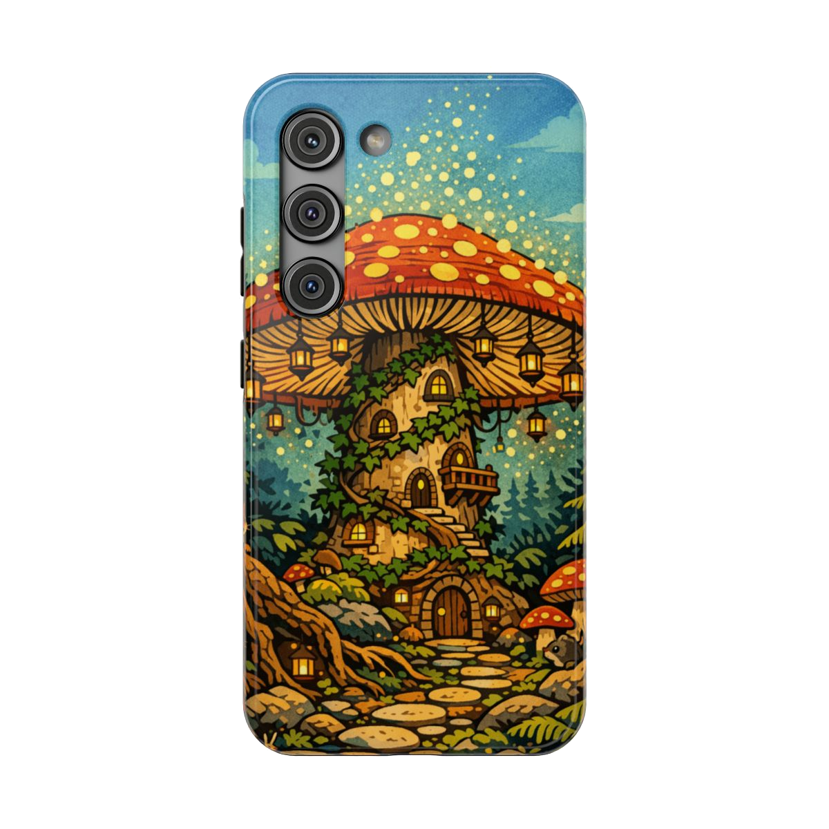 Enchanted Mushroom Haven Phone Case - Samsung Galaxy S23
