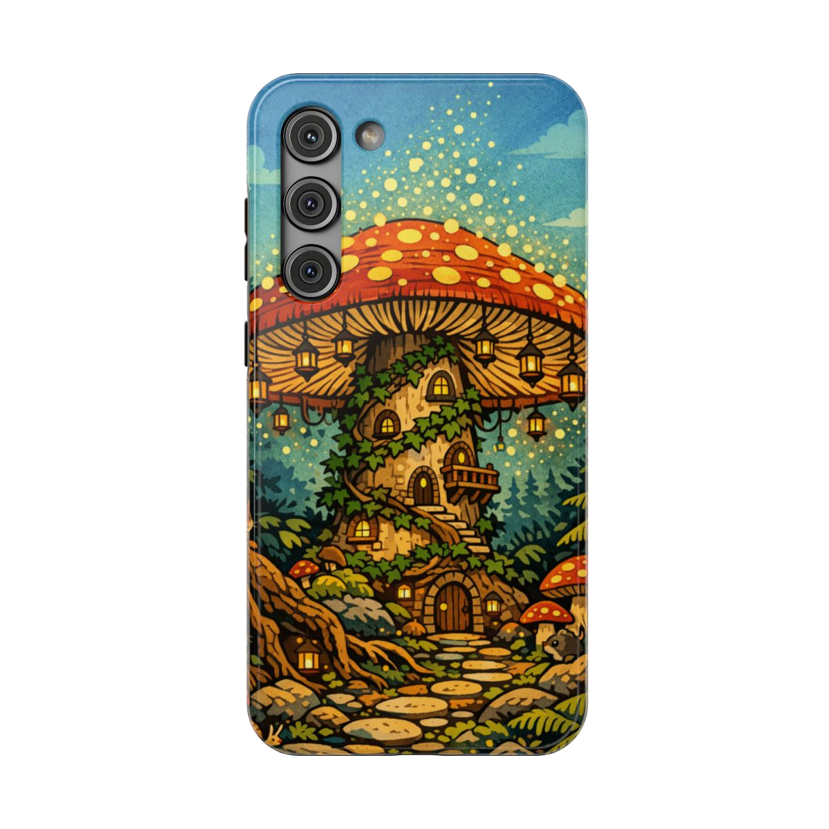 Enchanted Mushroom Haven Phone Case - Samsung Galaxy S23 Plus