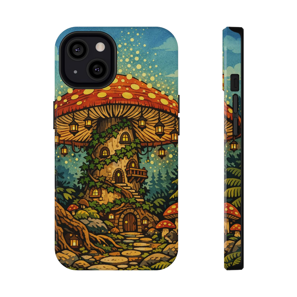 Enchanted Mushroom Haven Phone Case - iPhone 13