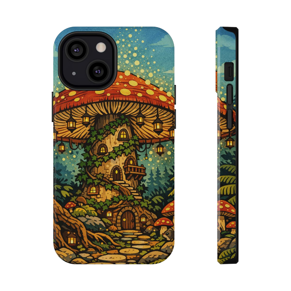 Enchanted Mushroom Haven Phone Case - iPhone 13 Mini