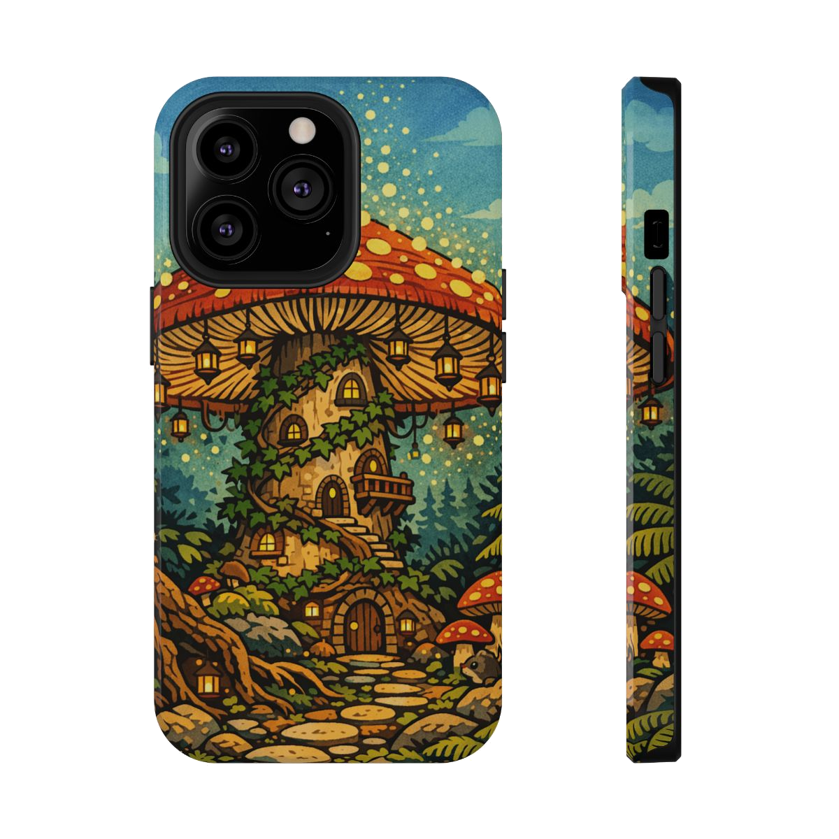 Enchanted Mushroom Haven Phone Case - iPhone 13 Pro