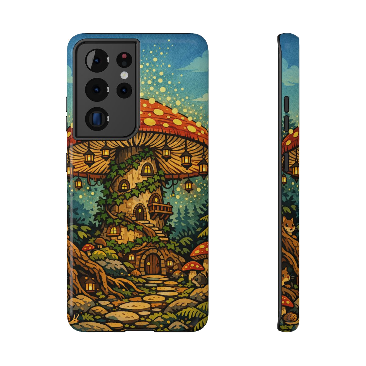 Enchanted Mushroom Haven Phone Case - Samsung Galaxy S21 Ultra