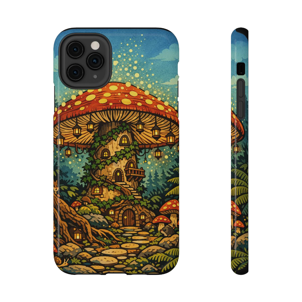 Enchanted Mushroom Haven Phone Case - iPhone 11 Pro Max