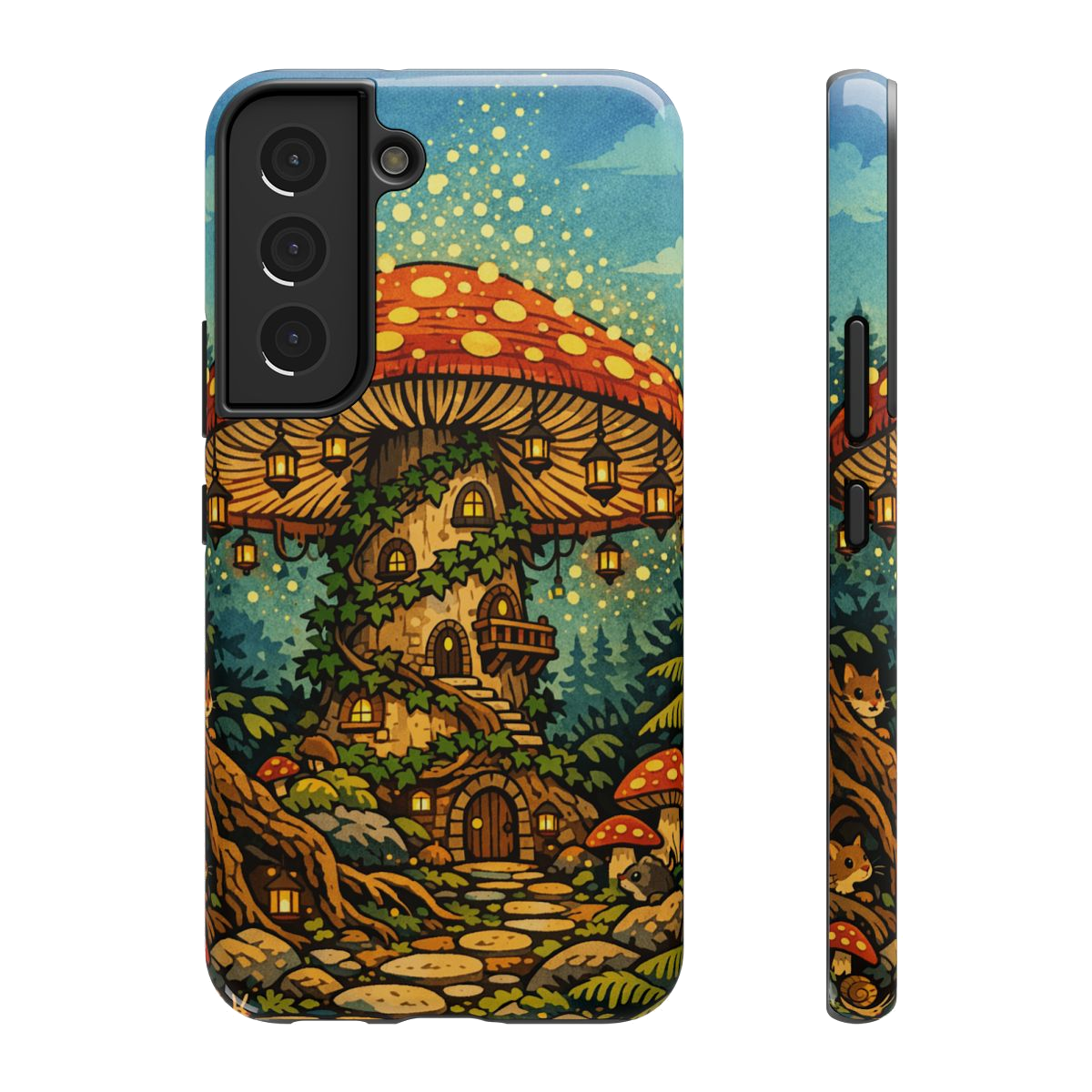 Enchanted Mushroom Haven Phone Case - Samsung Galaxy S22
