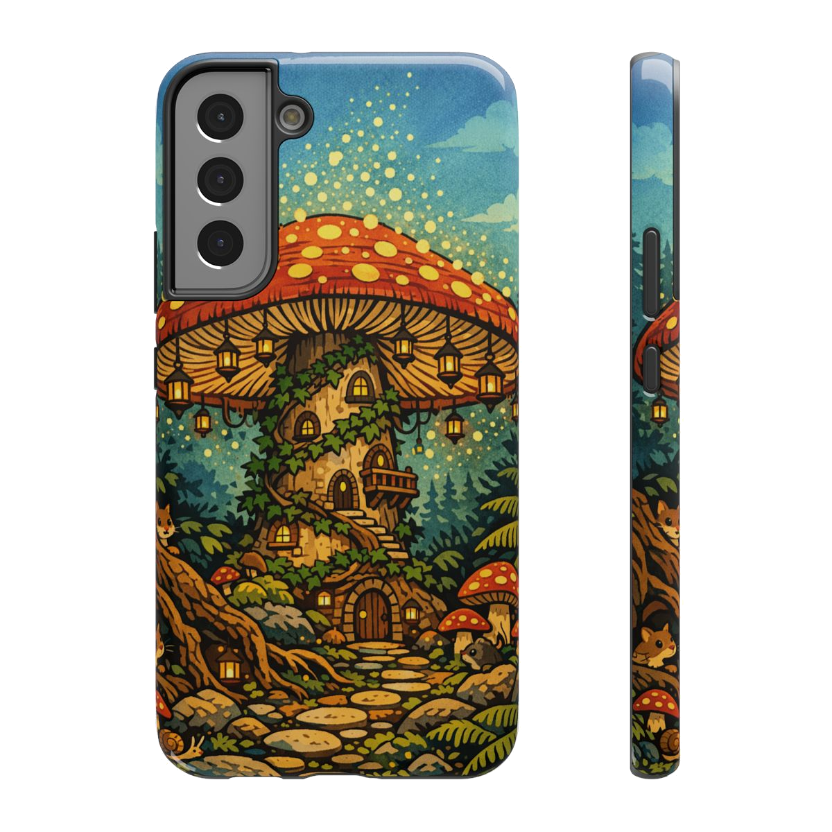 Enchanted Mushroom Haven Phone Case - Samsung Galaxy S22 Plus