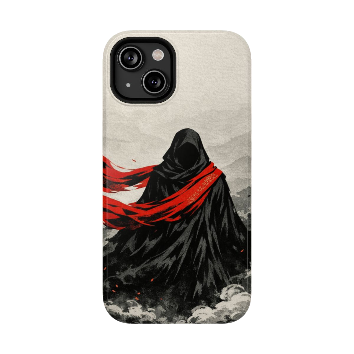 Crimson Veil Essence Phone Case - iPhone 14