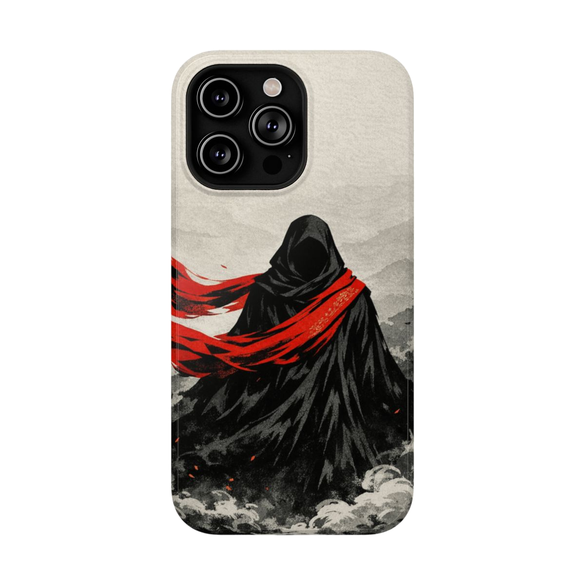 Crimson Veil Essence Phone Case - iPhone 14 Pro Max