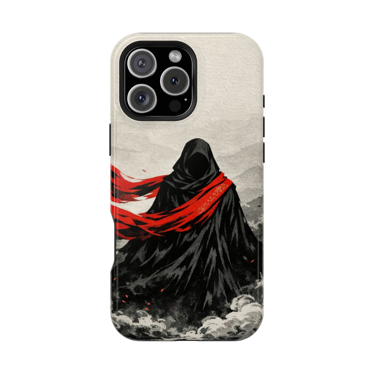 Crimson Veil Essence Phone Case - iPhone 16 Pro Max