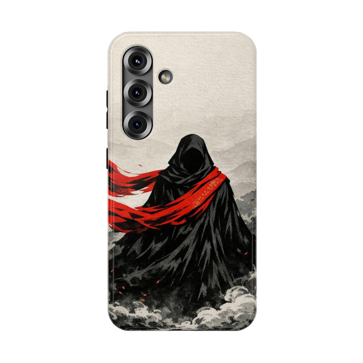Crimson Veil Essence Phone Case - Samsung Galaxy S25