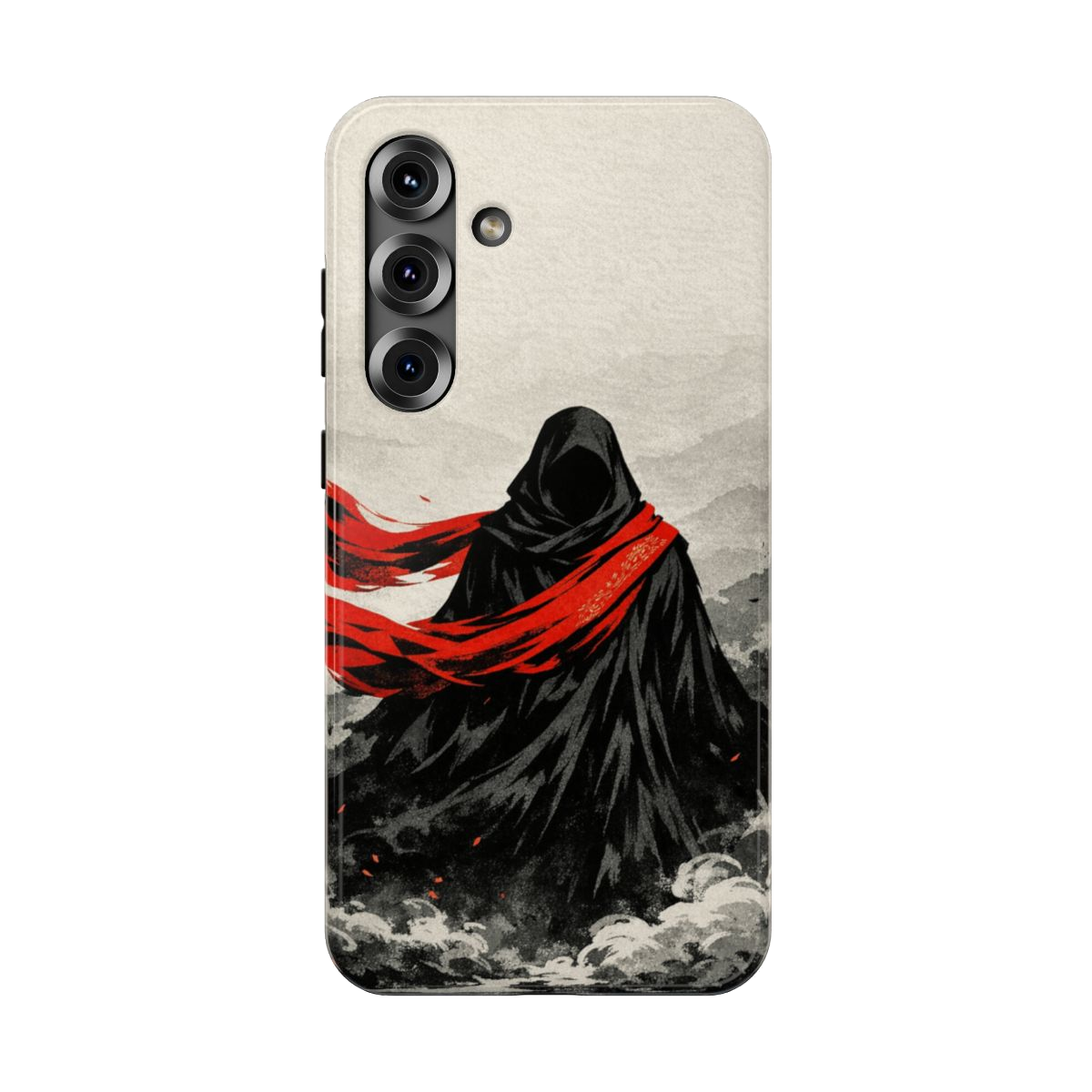 Crimson Veil Essence Phone Case - Samsung Galaxy S25 Plus