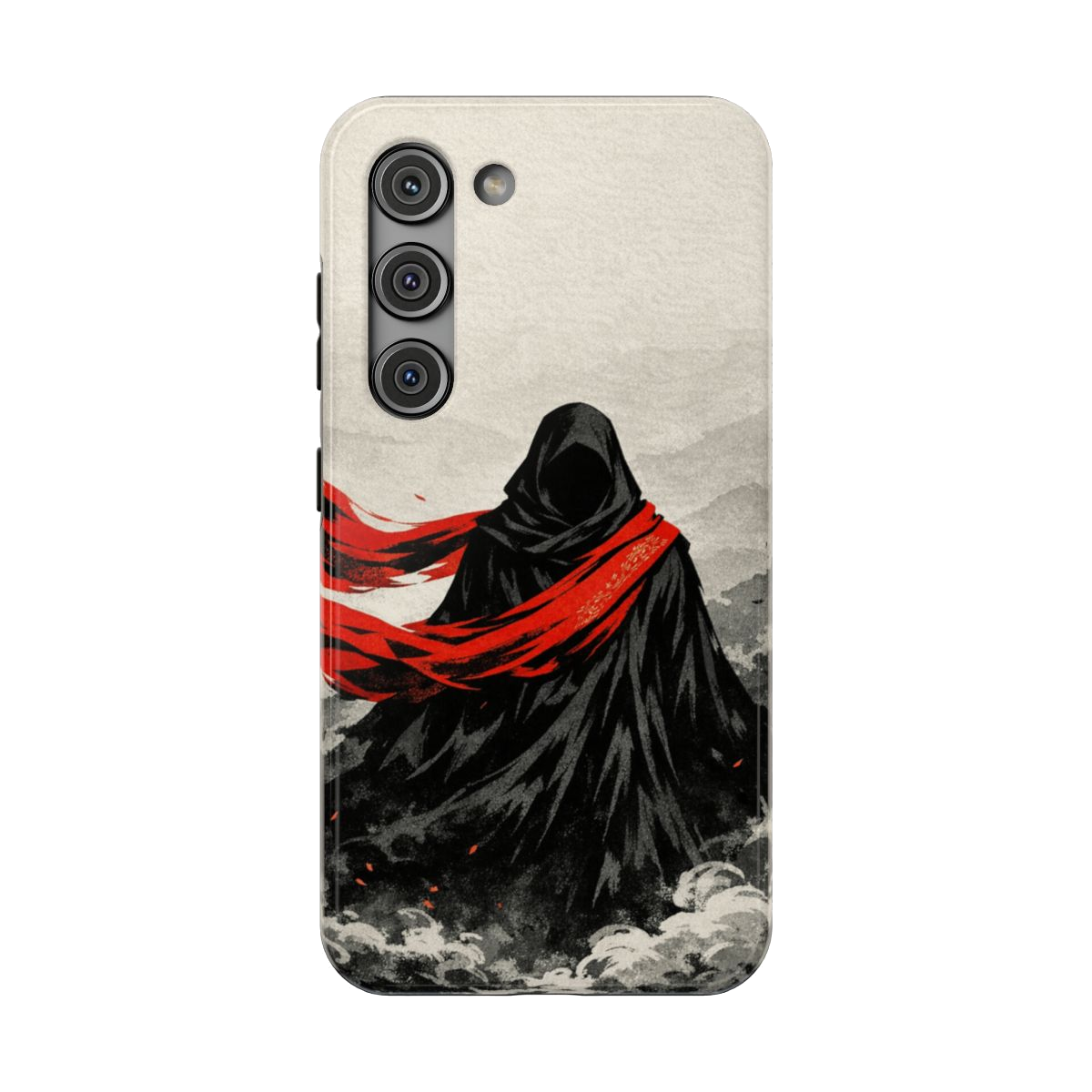 Crimson Veil Essence Phone Case - Samsung Galaxy S23