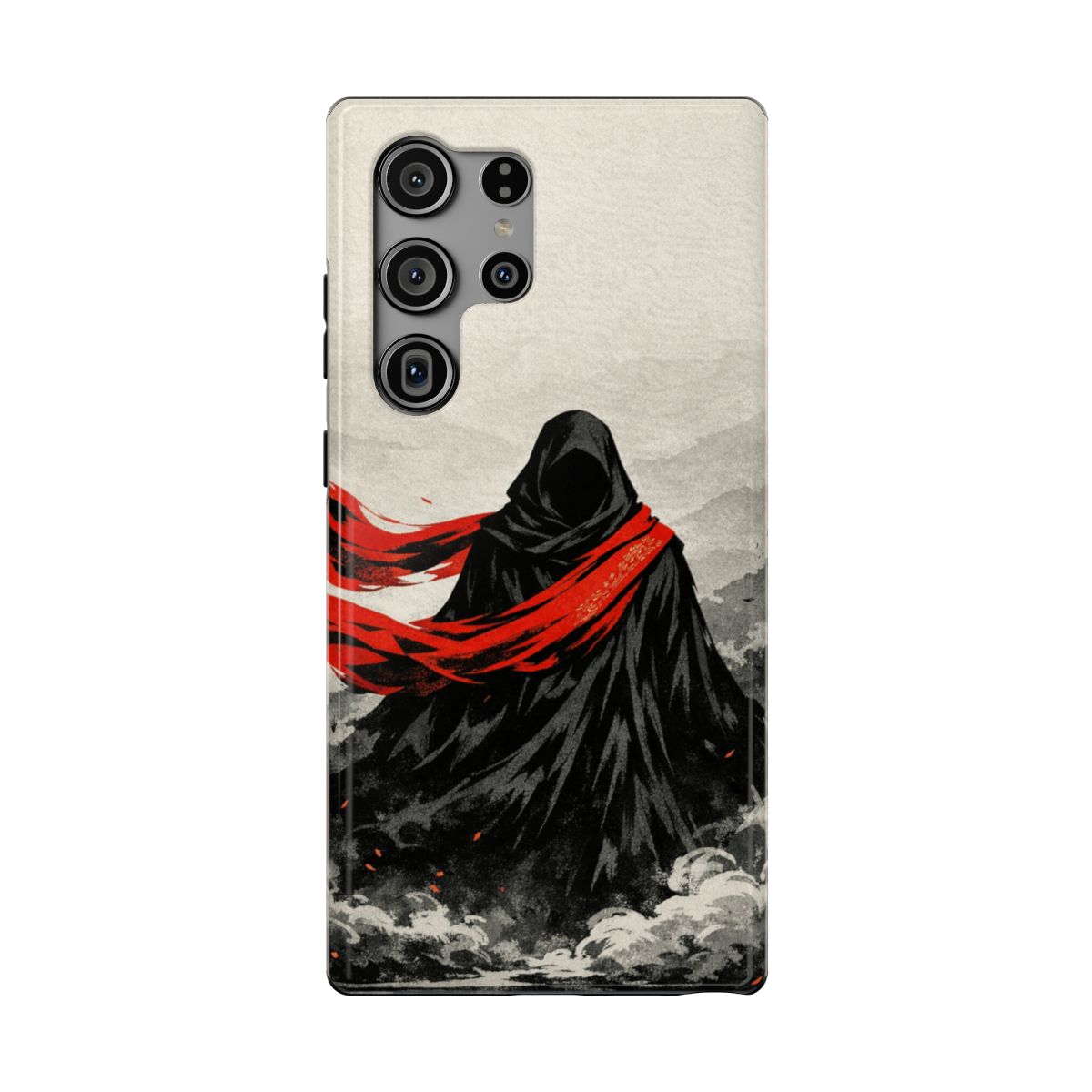 Crimson Veil Essence Phone Case - Samsung Galaxy S23 Ultra