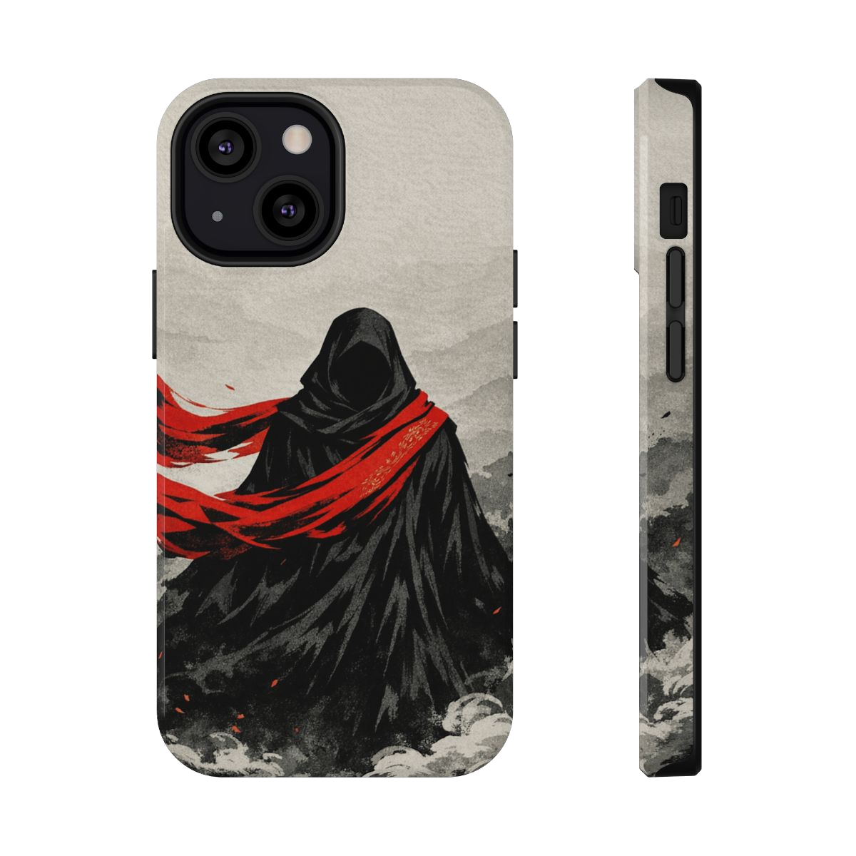 Crimson Veil Essence Phone Case - iPhone 13 Mini