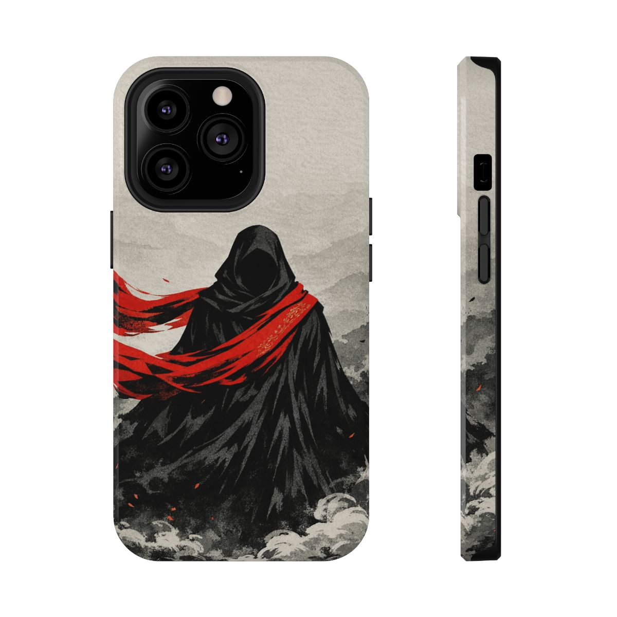 Crimson Veil Essence Phone Case - iPhone 13 Pro