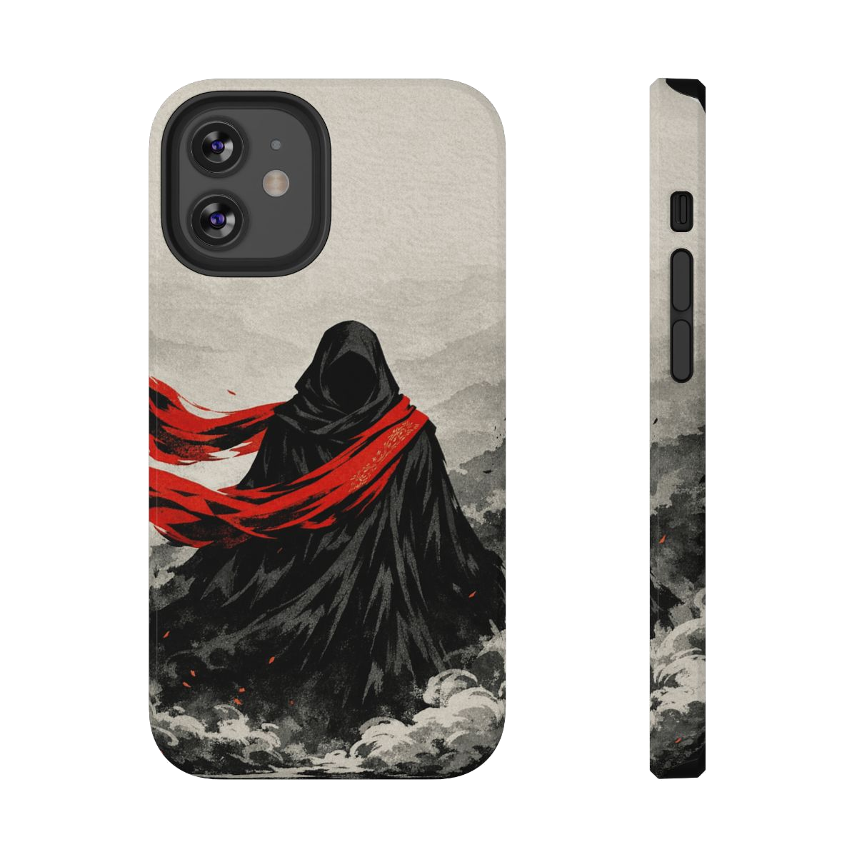 Crimson Veil Essence Phone Case - iPhone 12 Mini