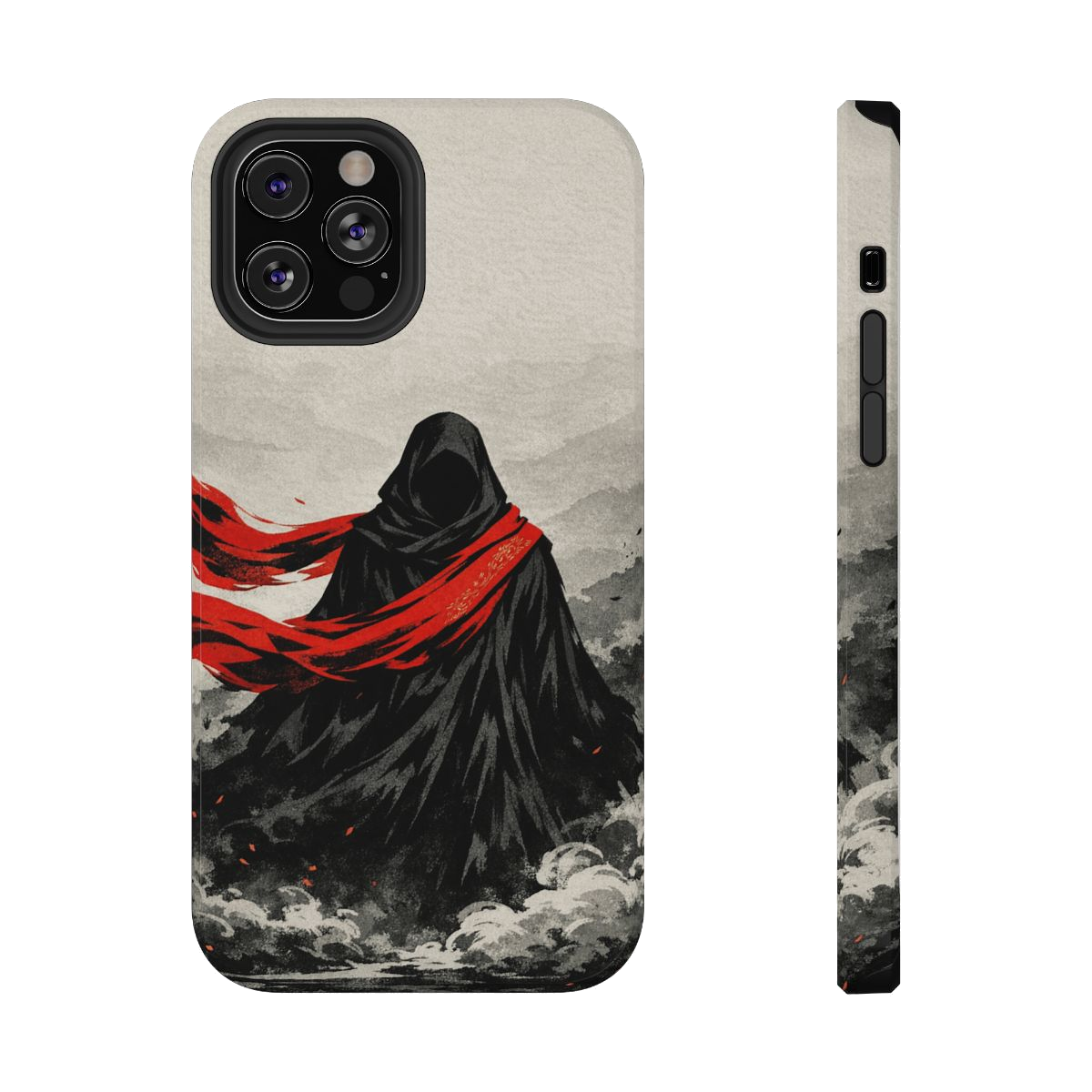 Crimson Veil Essence Phone Case - iPhone 12 Pro