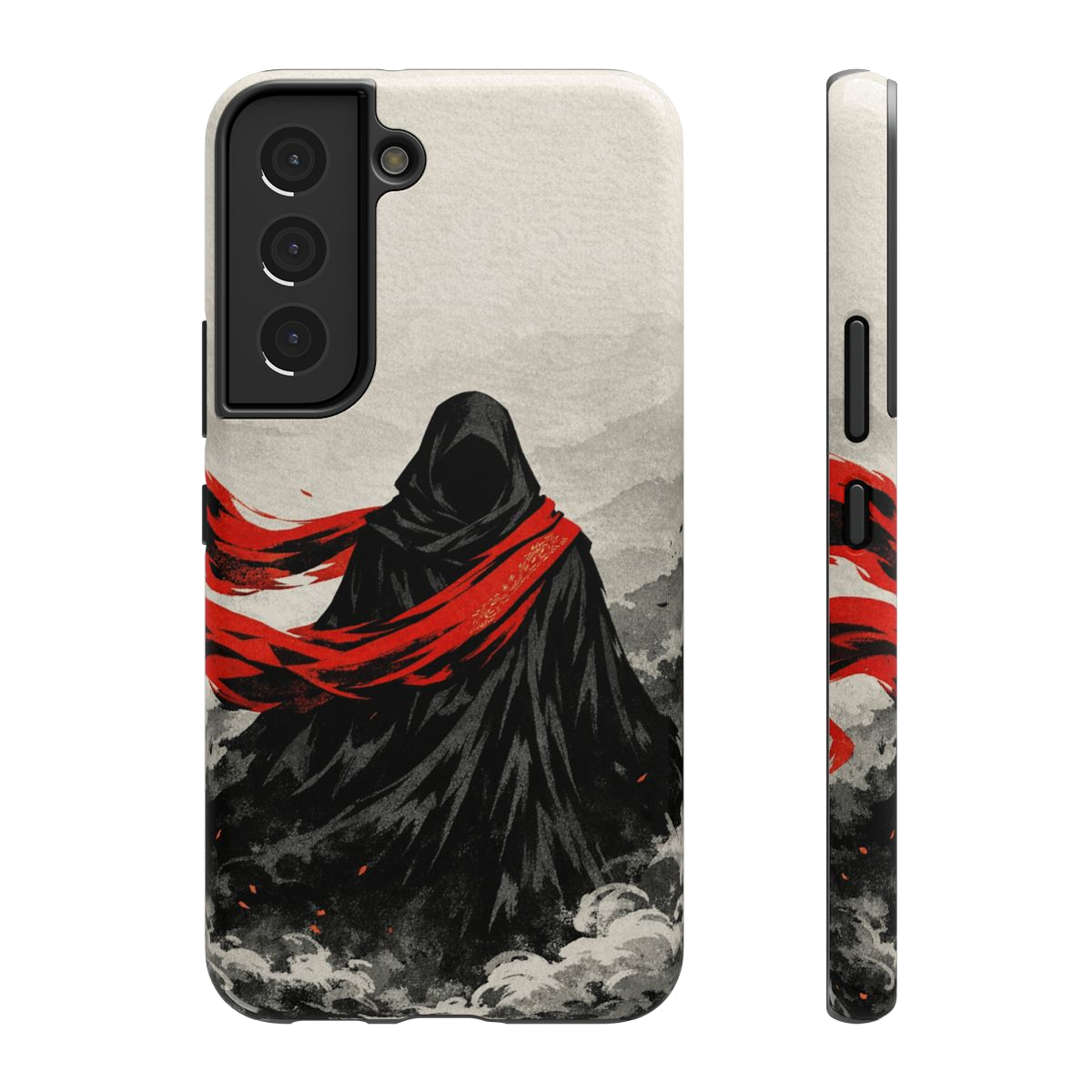 Crimson Veil Essence Phone Case - Samsung Galaxy S22