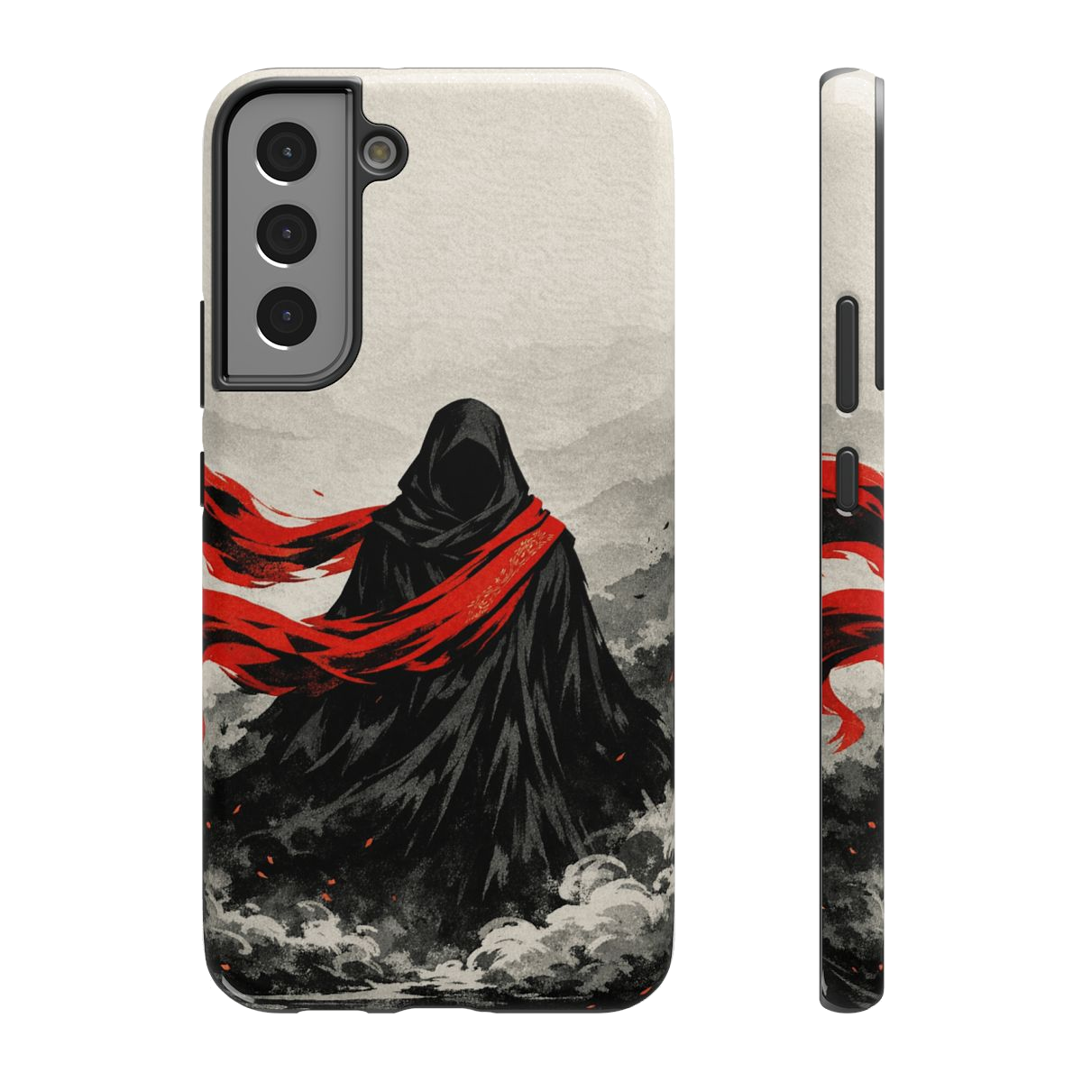 Crimson Veil Essence Phone Case - Samsung Galaxy S22 Plus