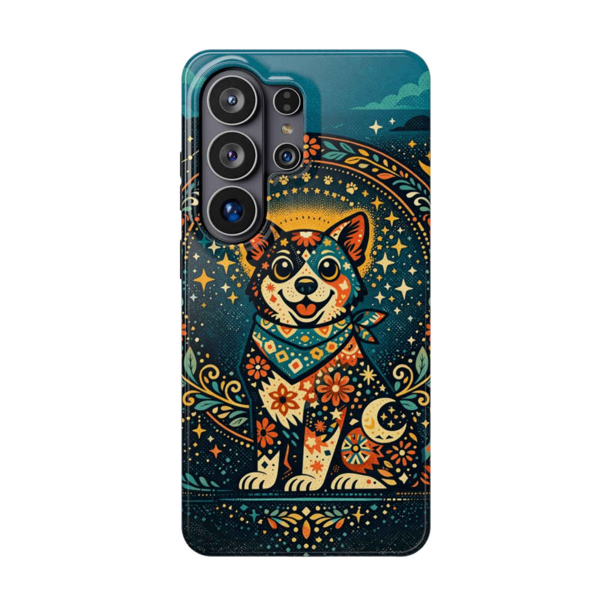 Playful Pup Illustration Phone Case - Samsung Galaxy S26 Ultra