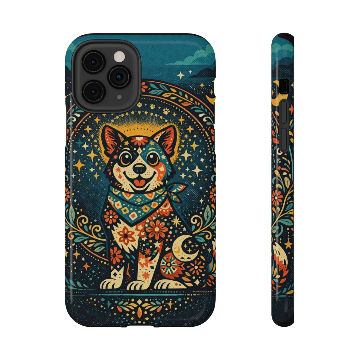 Playful Pup Illustration Phone Case - iPhone 11 Pro