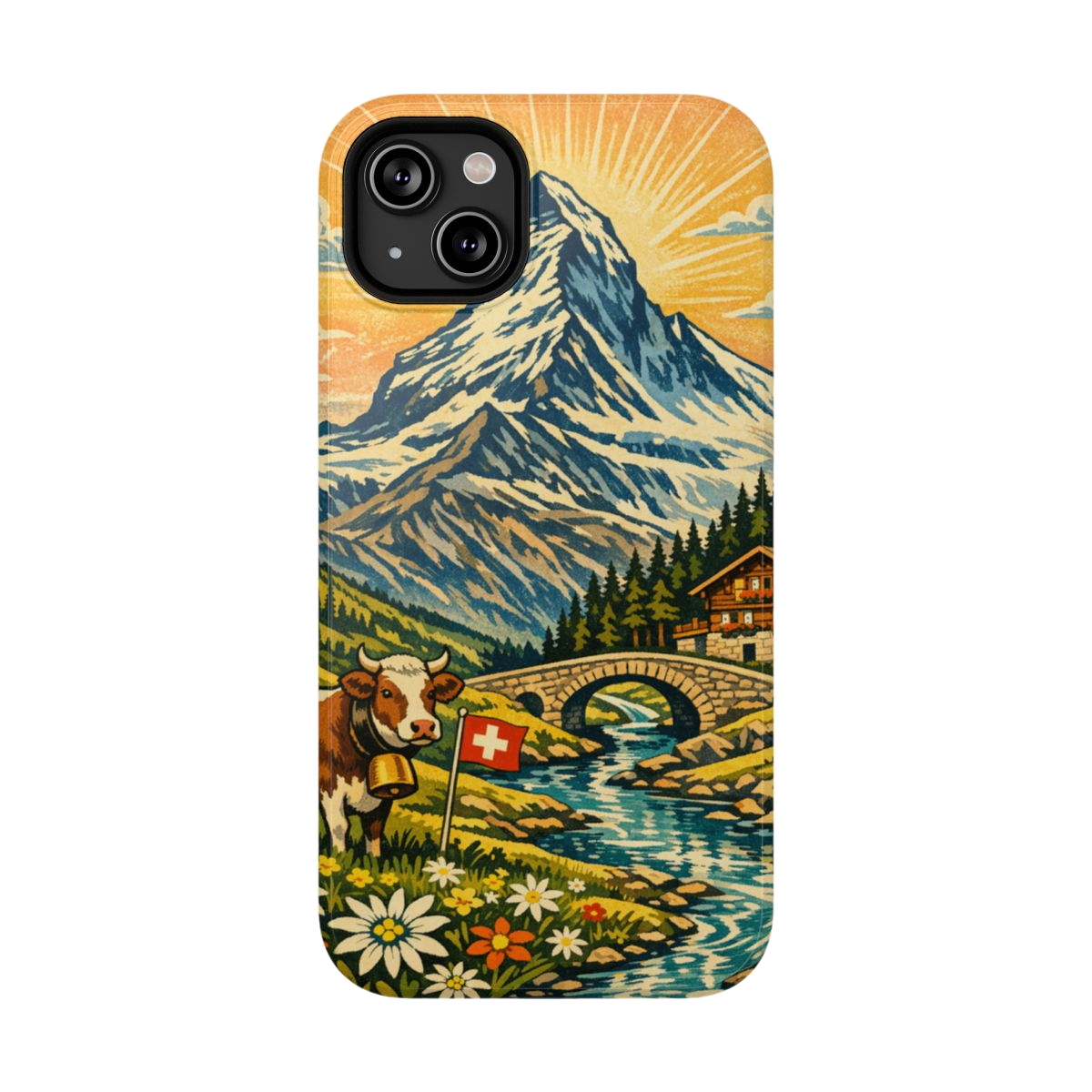 Alpine Adventure Art Phone Case - iPhone 14 Plus