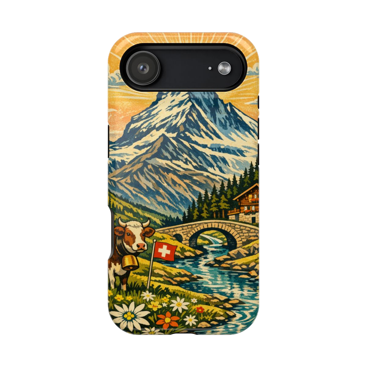 Alpine Adventure Art Phone Case - iPhone 17 Air