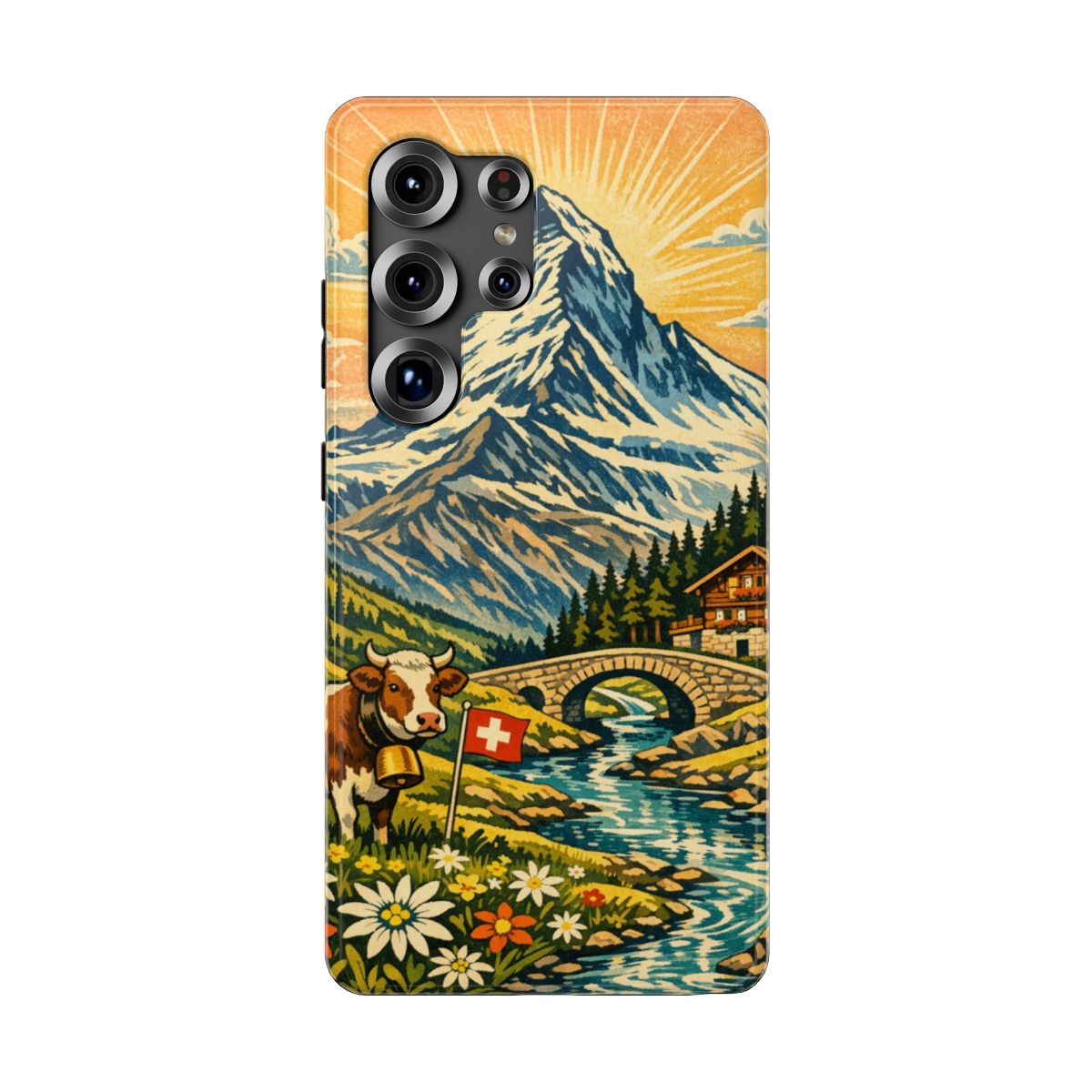 Alpine Adventure Art Phone Case - Samsung Galaxy S25 Ultra