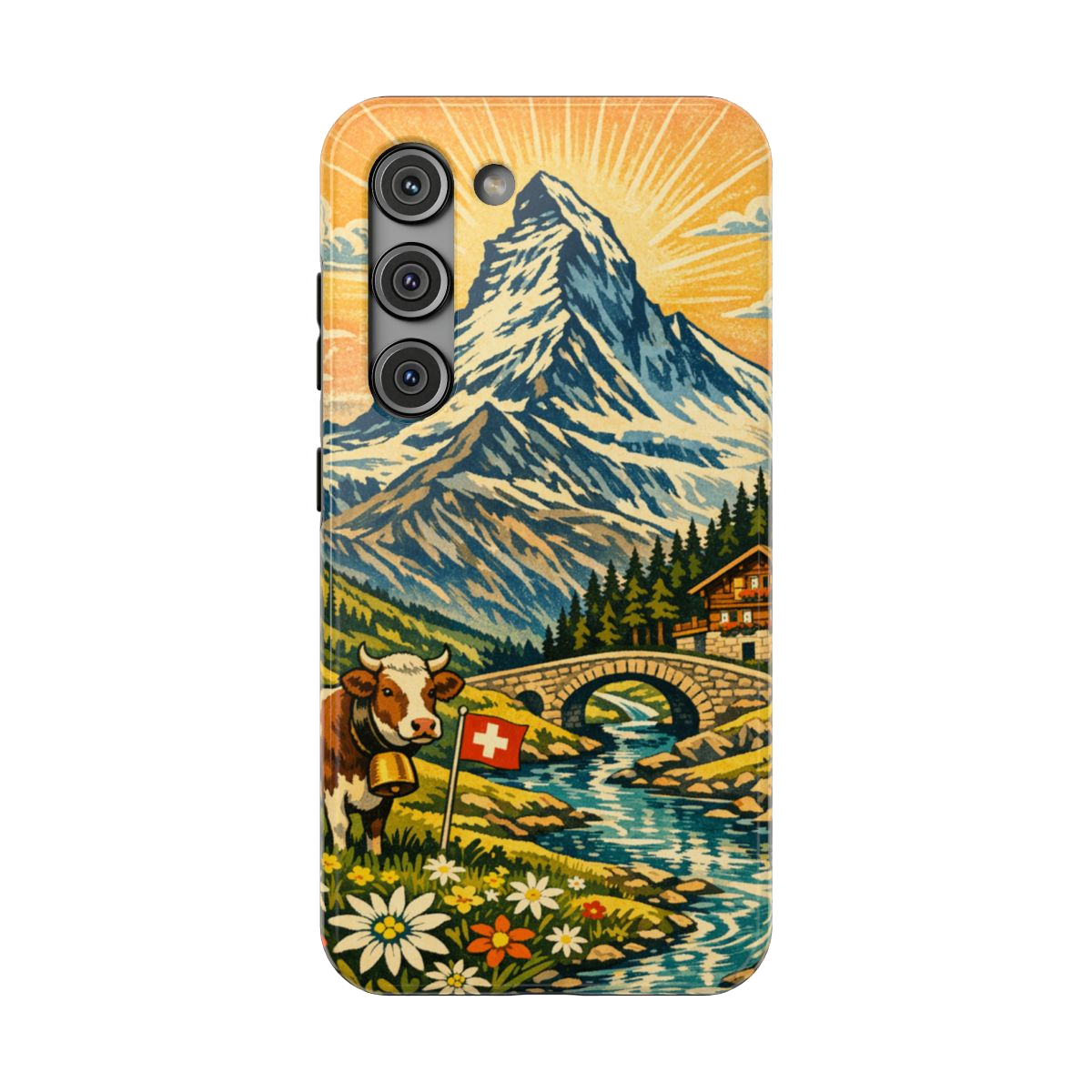 Alpine Adventure Art Phone Case - Samsung Galaxy S23