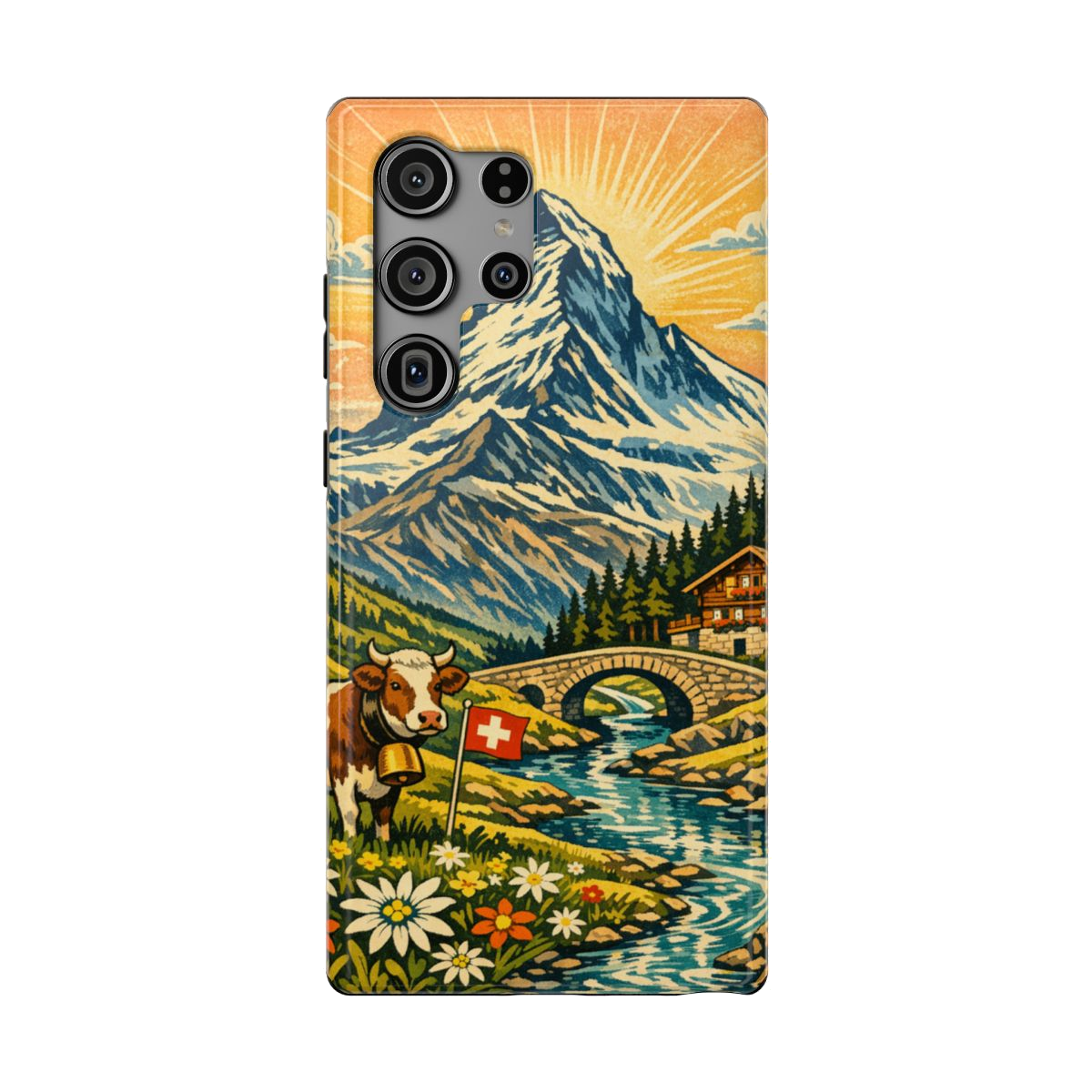Alpine Adventure Art Phone Case - Samsung Galaxy S23 Ultra