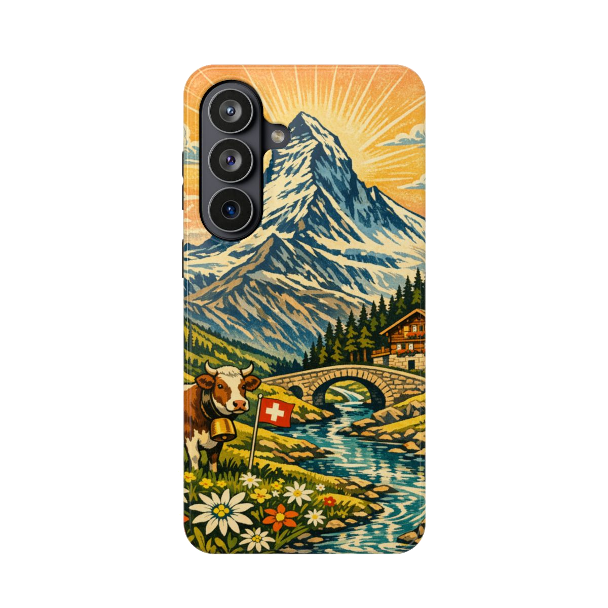 Alpine Adventure Art Phone Case - Samsung Galaxy S26 Plus
